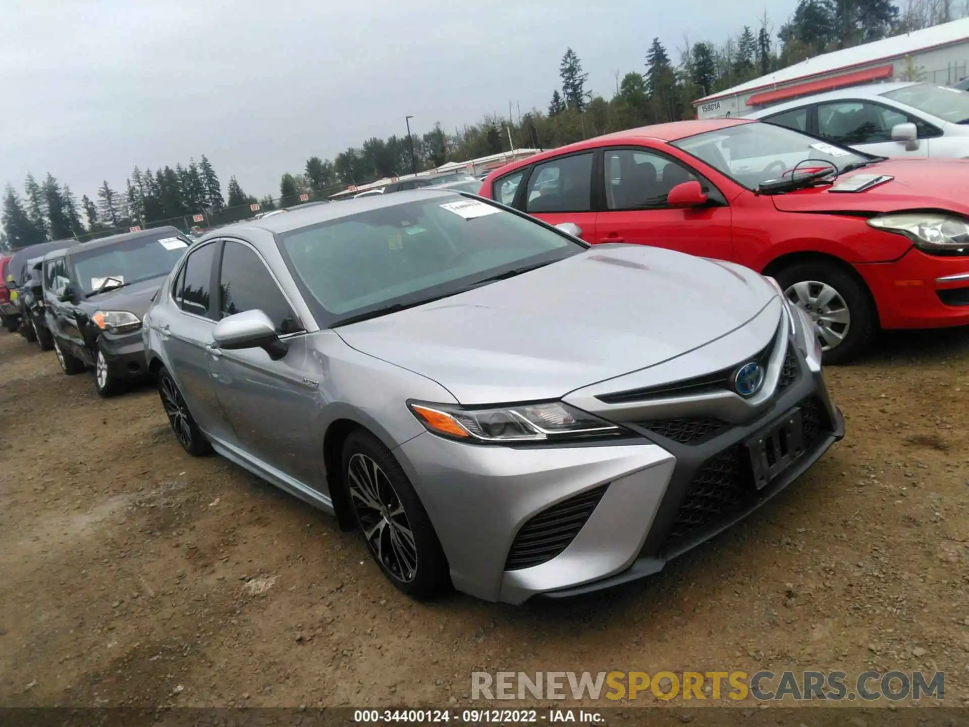 1 Photograph of a damaged car 4T1G31AK3LU535201 TOYOTA CAMRY 2020