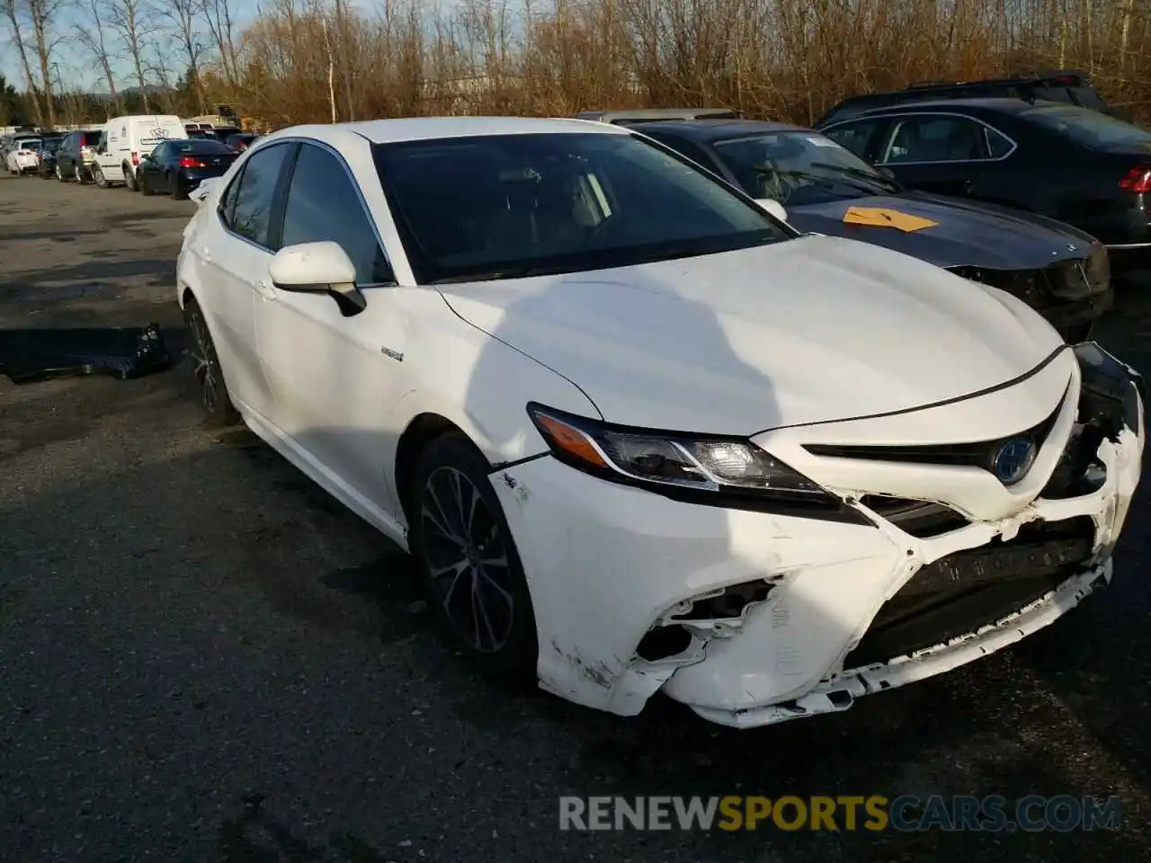 1 Photograph of a damaged car 4T1G31AK4LU014875 TOYOTA CAMRY 2020