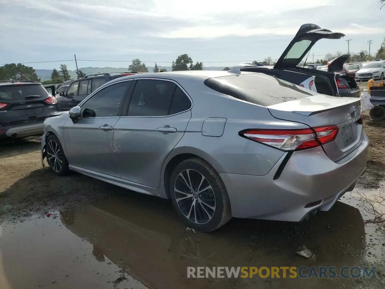 2 Photograph of a damaged car 4T1G31AK4LU017257 TOYOTA CAMRY 2020