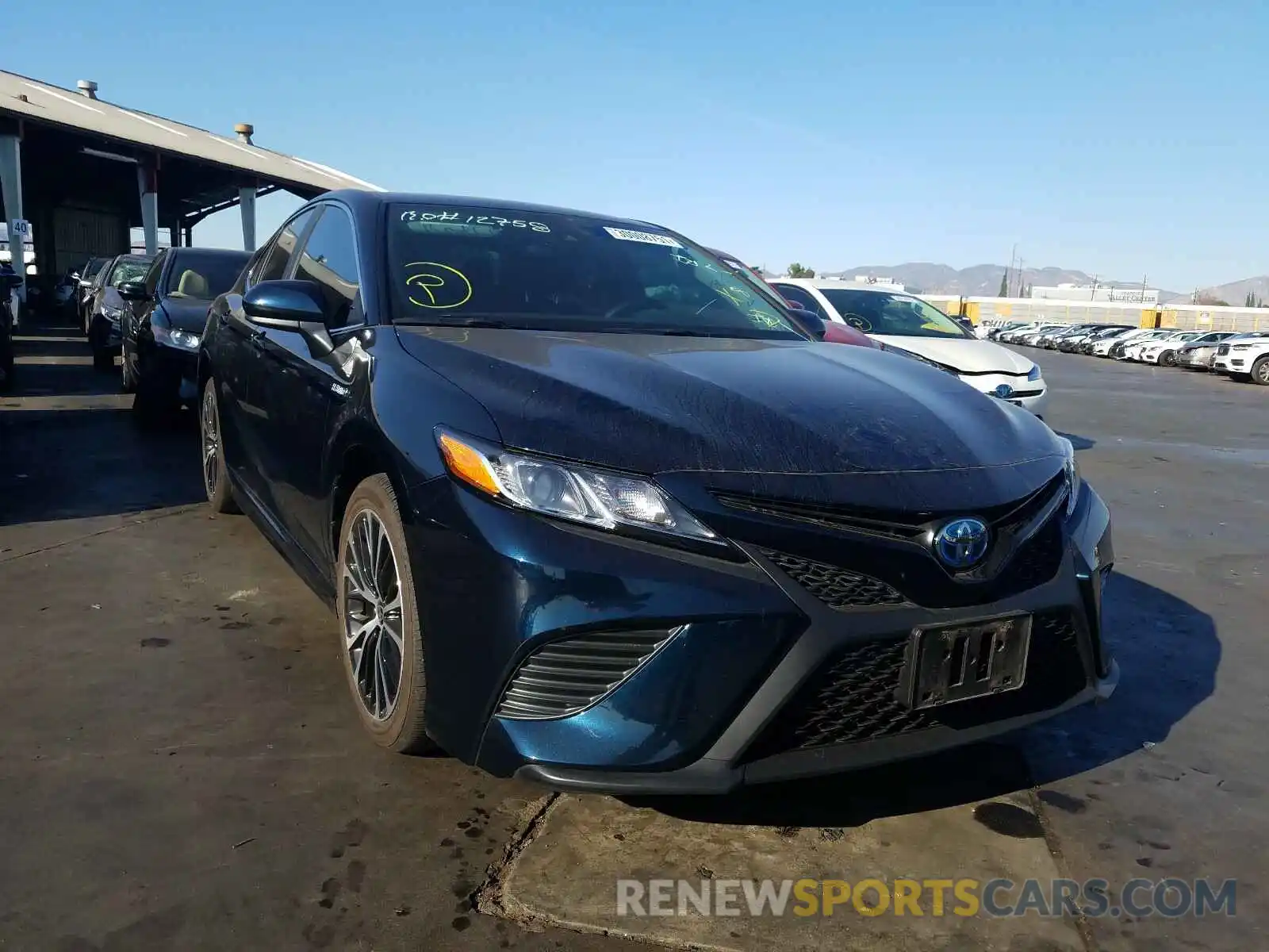 1 Photograph of a damaged car 4T1G31AK4LU543758 TOYOTA CAMRY 2020