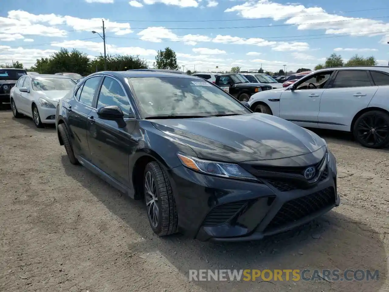 1 Photograph of a damaged car 4T1G31AK6LU521213 TOYOTA CAMRY 2020