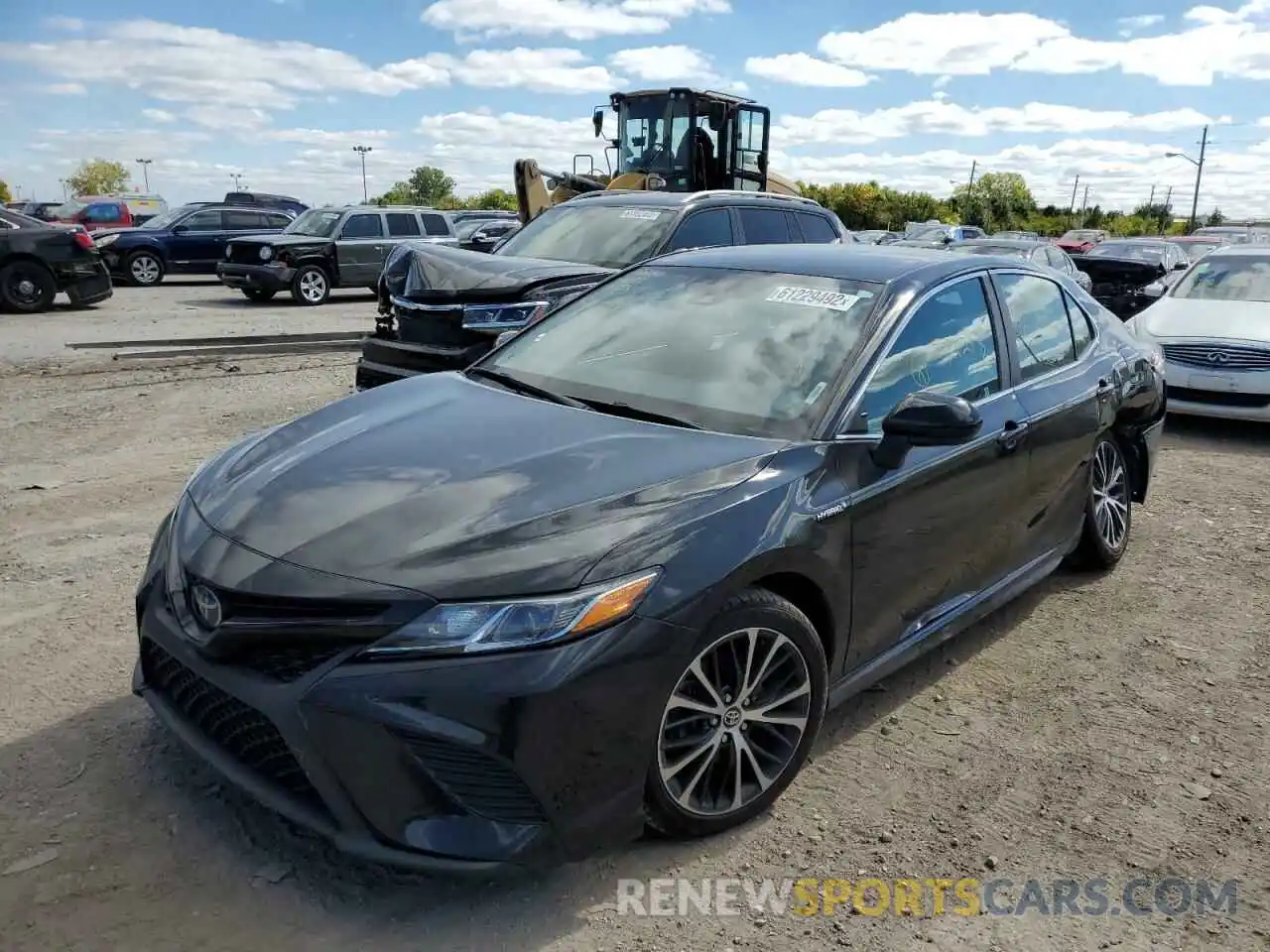 2 Photograph of a damaged car 4T1G31AK6LU521213 TOYOTA CAMRY 2020