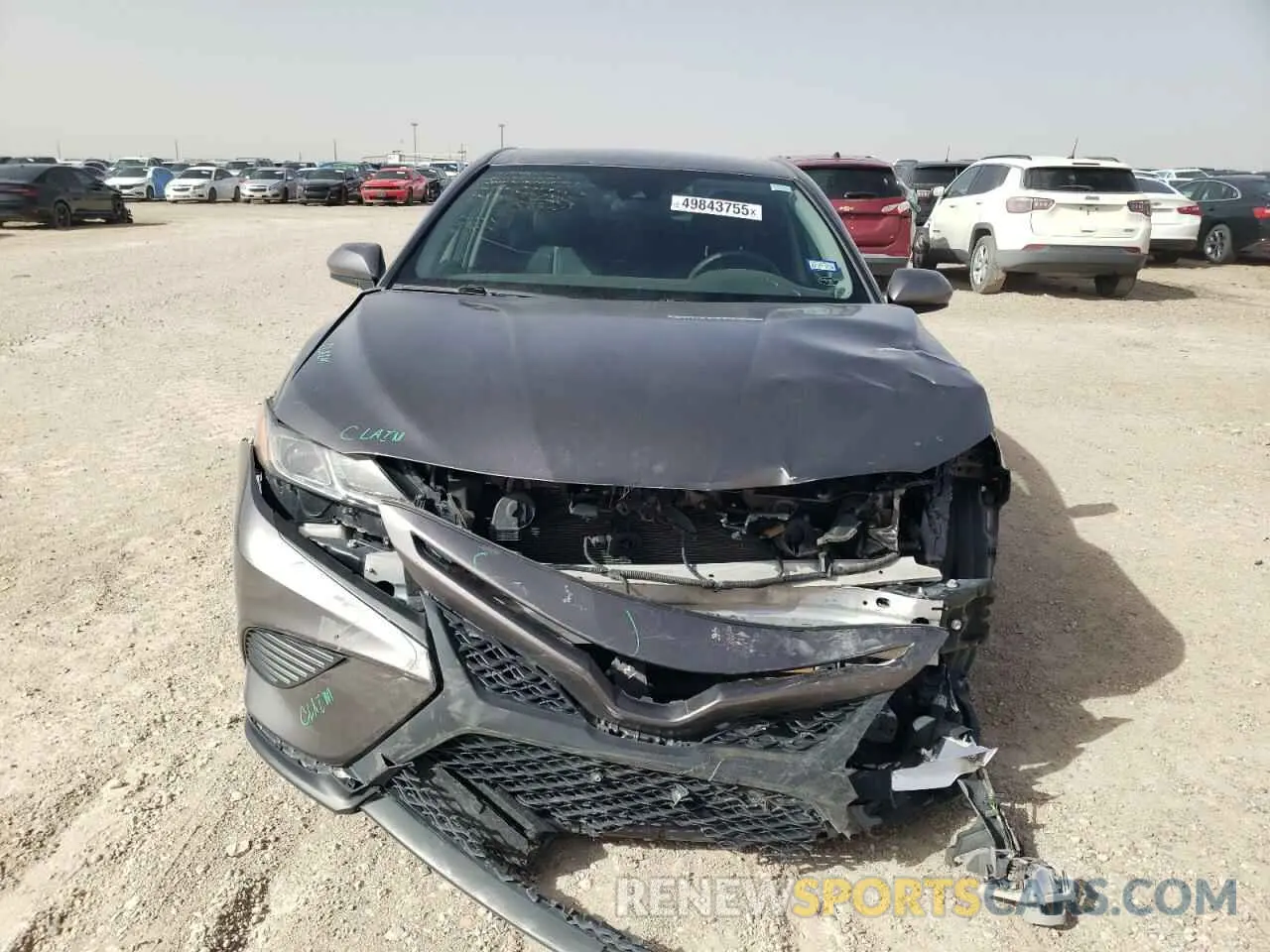 5 Photograph of a damaged car 4T1G31AK7LU535363 TOYOTA CAMRY 2020