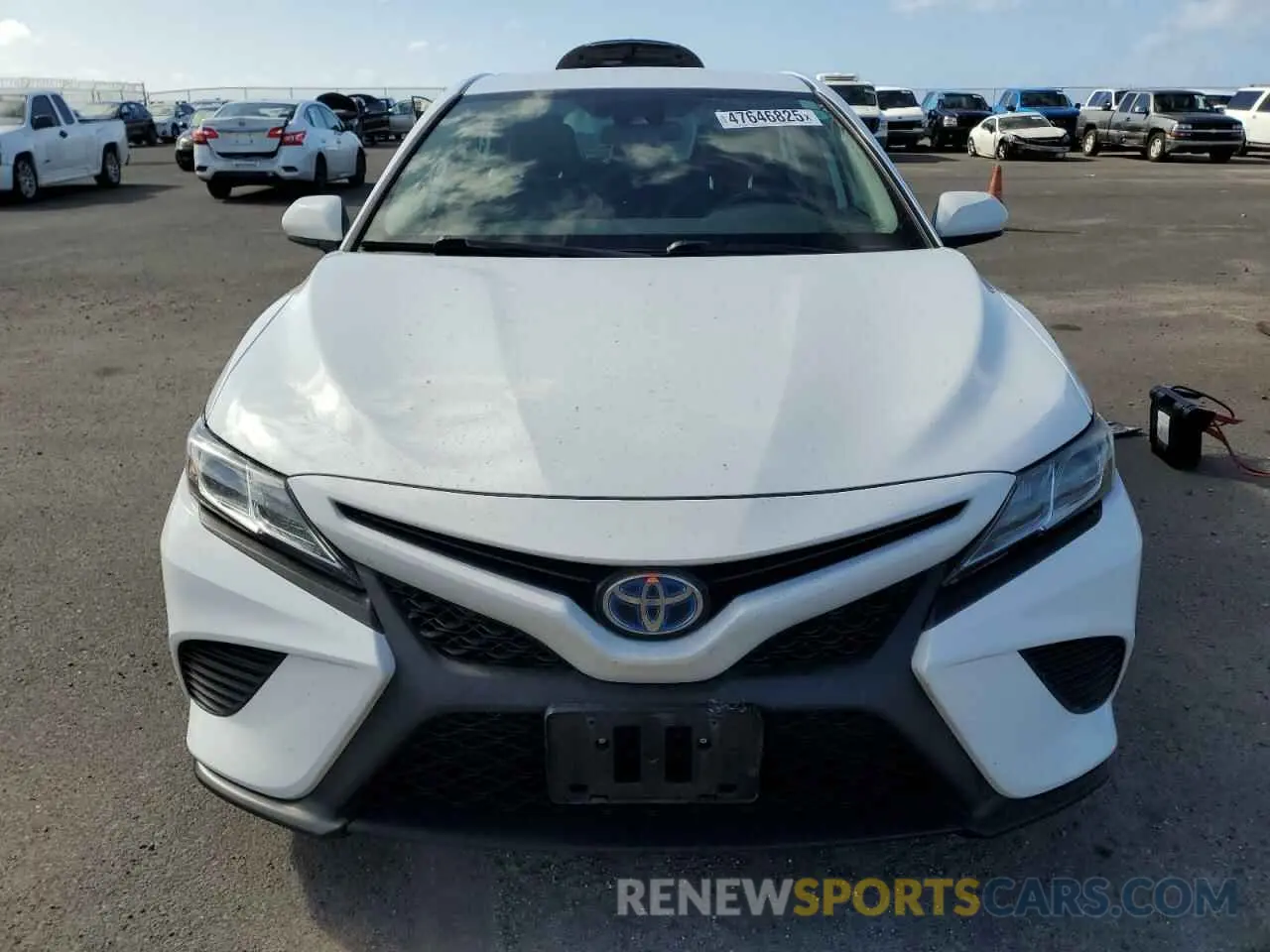 5 Photograph of a damaged car 4T1G31AK7LU540370 TOYOTA CAMRY 2020