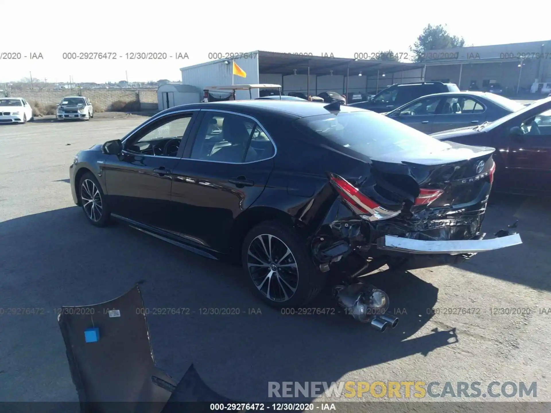 3 Photograph of a damaged car 4T1G31AK8LU523206 TOYOTA CAMRY 2020