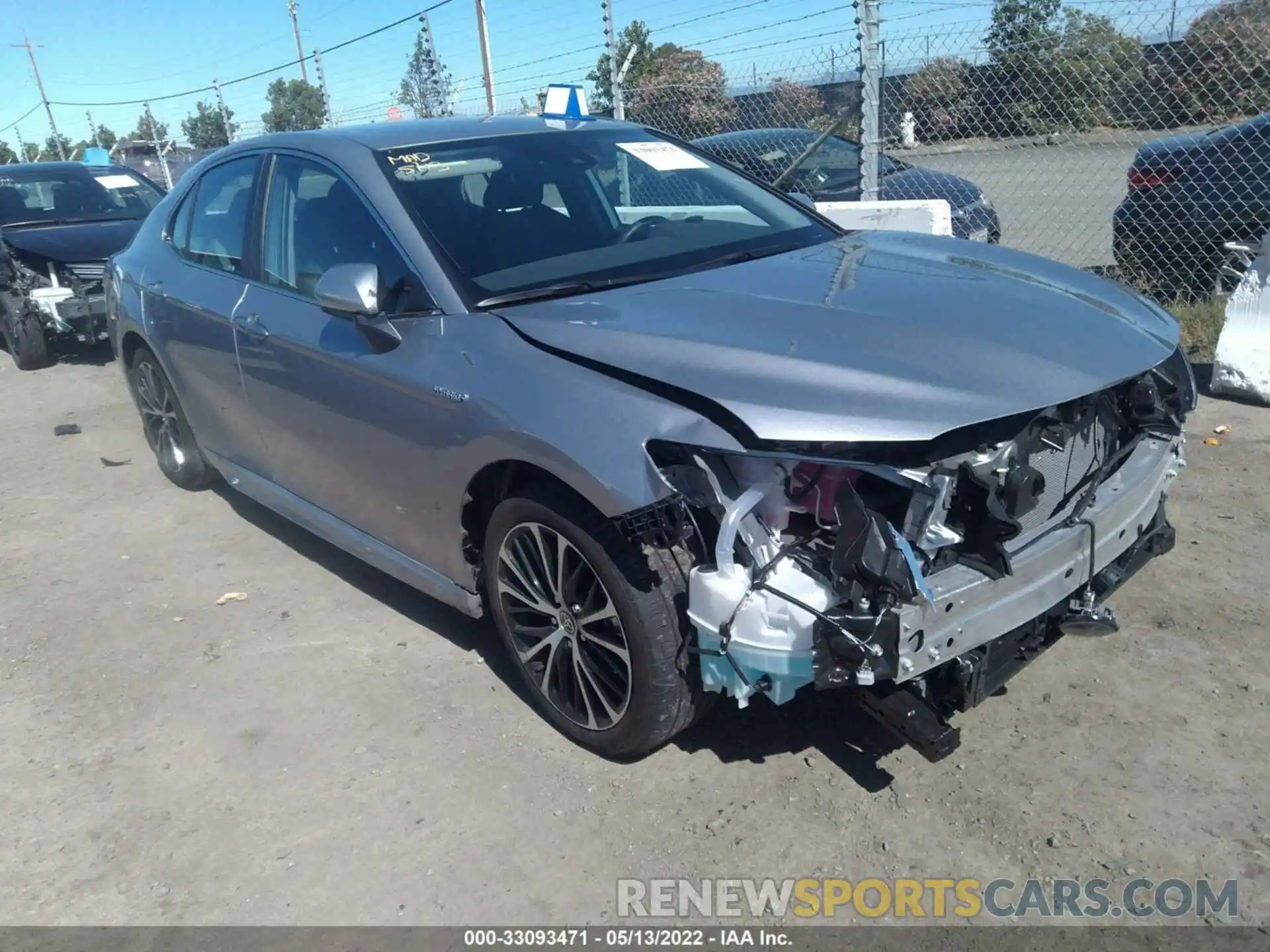 1 Photograph of a damaged car 4T1G31AK8LU542497 TOYOTA CAMRY 2020