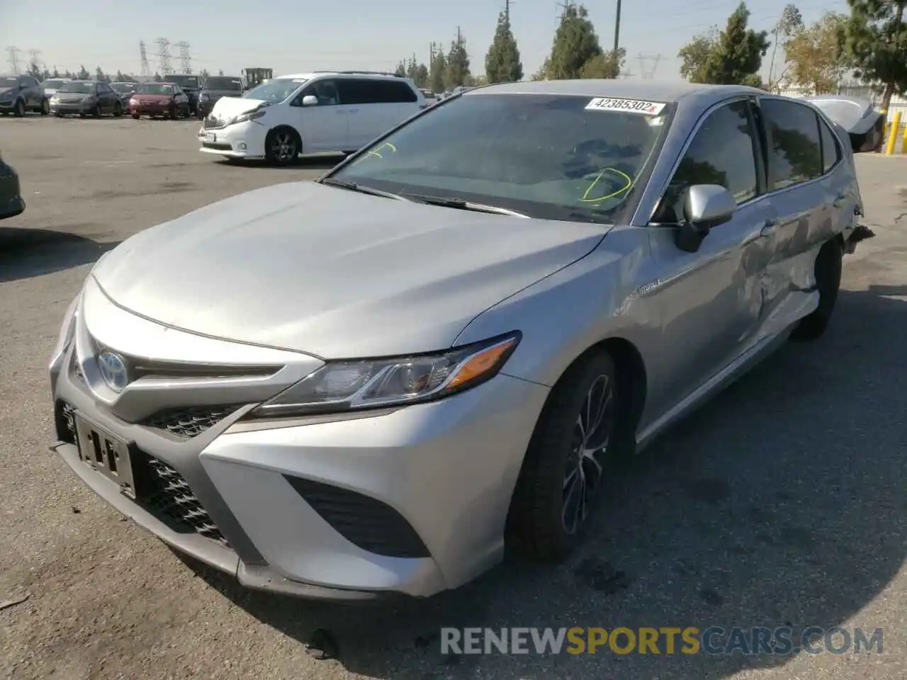 2 Photograph of a damaged car 4T1G31AKXLU011026 TOYOTA CAMRY 2020