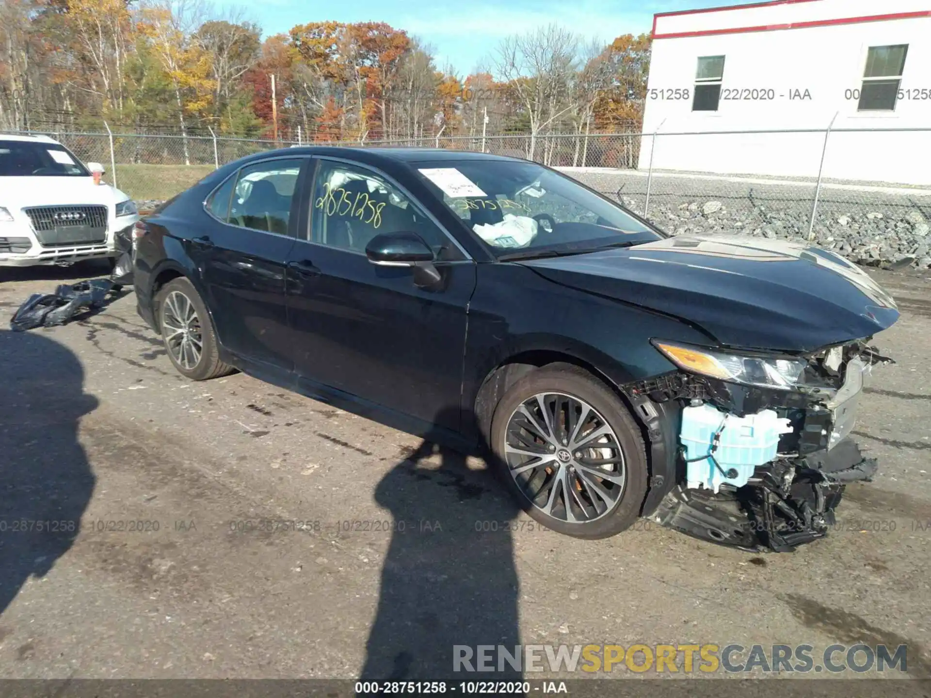 1 Photograph of a damaged car 4T1J11AK0LU892587 TOYOTA CAMRY 2020