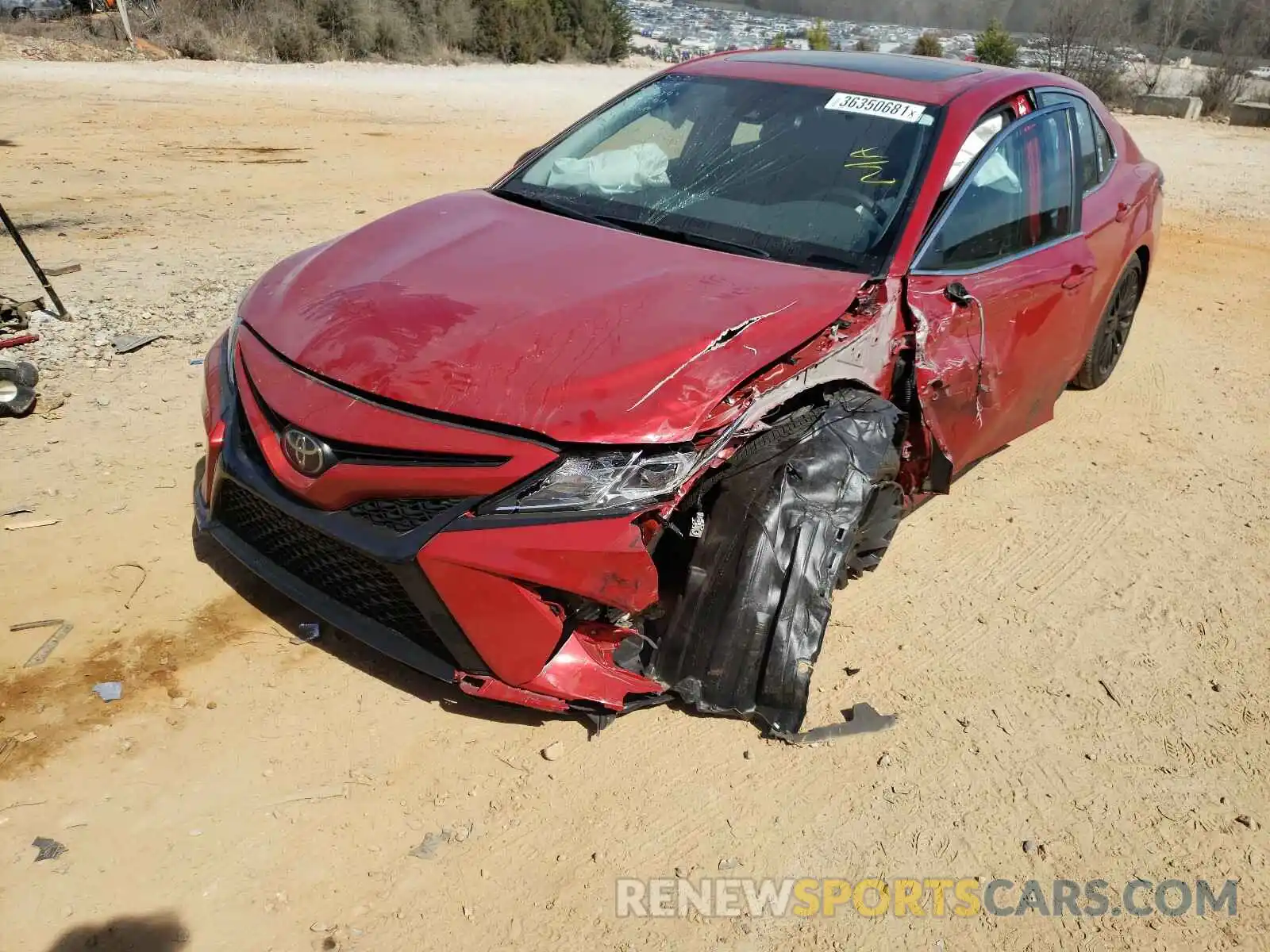 9 Photograph of a damaged car 4T1J11AK2LU372844 TOYOTA CAMRY 2020