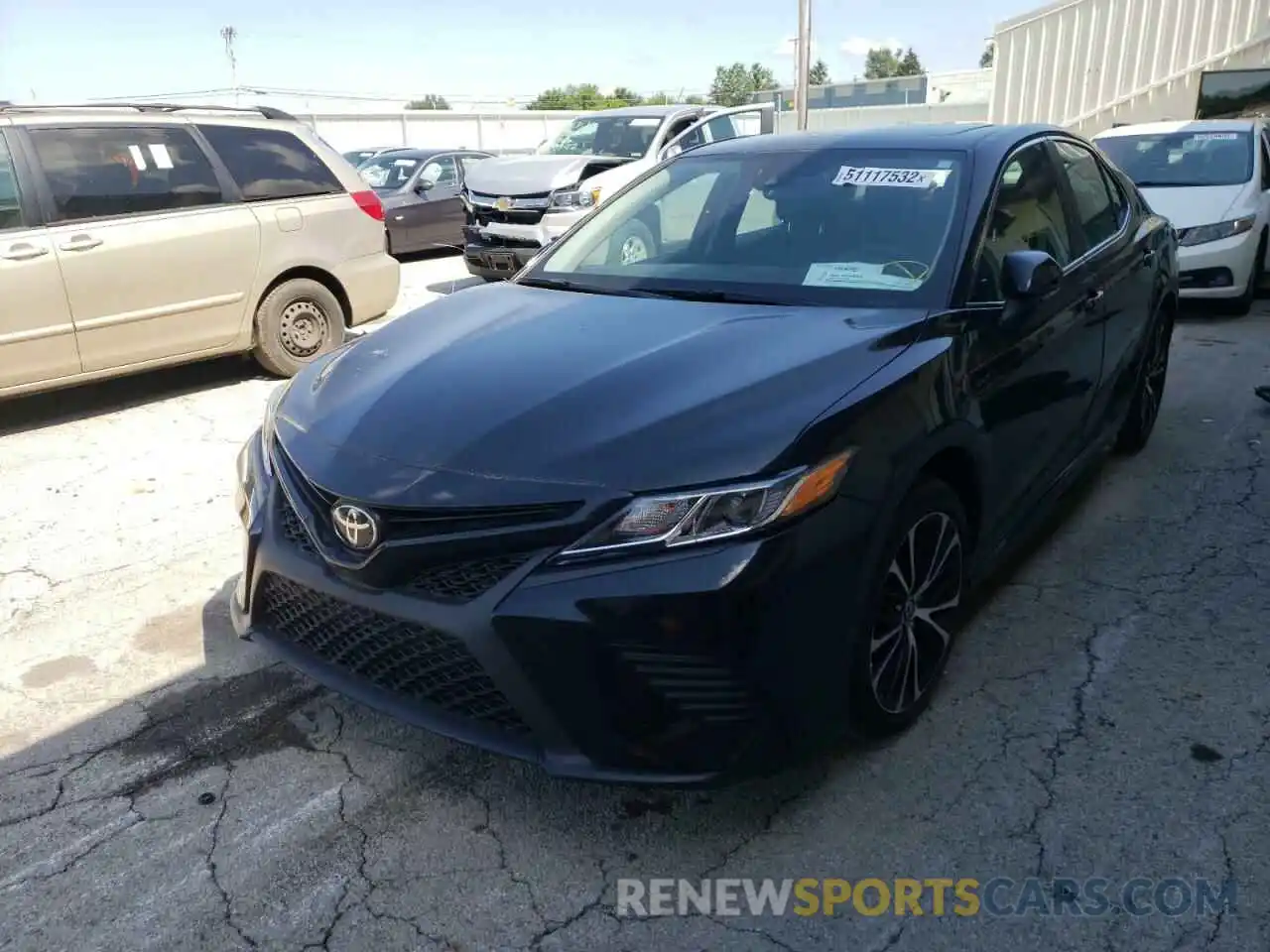 2 Photograph of a damaged car 4T1J11AK3LU388129 TOYOTA CAMRY 2020