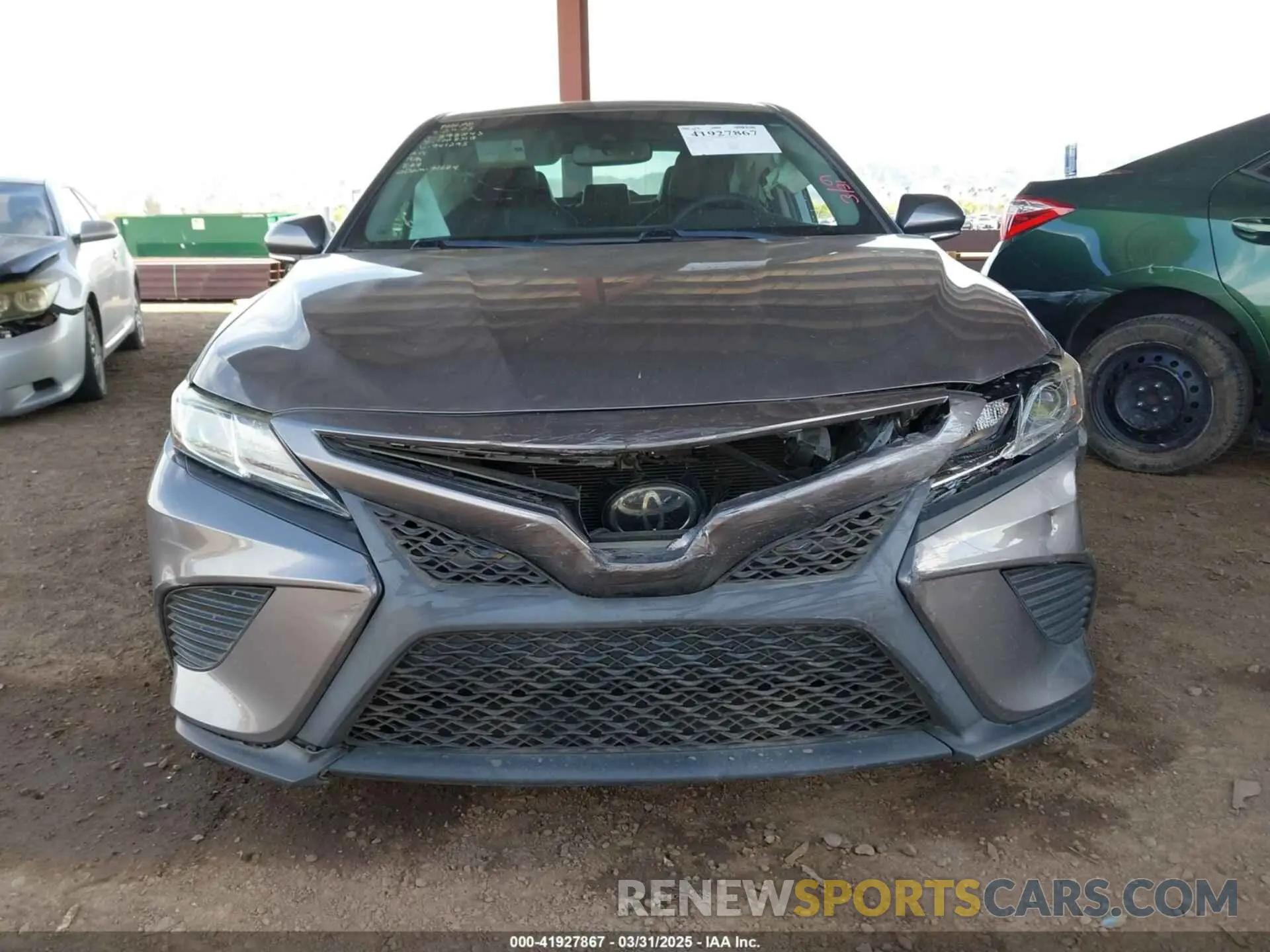 12 Photograph of a damaged car 4T1J11AK3LU941295 TOYOTA CAMRY 2020