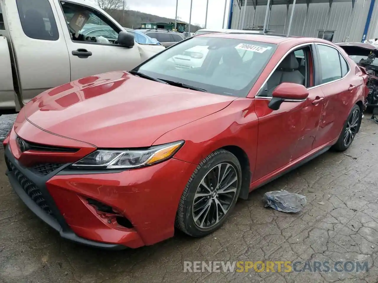 1 Photograph of a damaged car 4T1J11AK7LU335160 TOYOTA CAMRY 2020