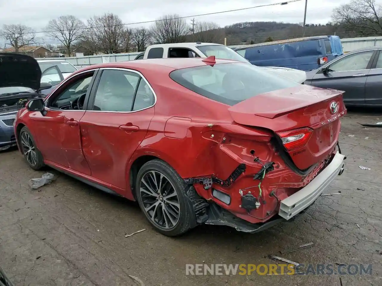 2 Photograph of a damaged car 4T1J11AK7LU335160 TOYOTA CAMRY 2020