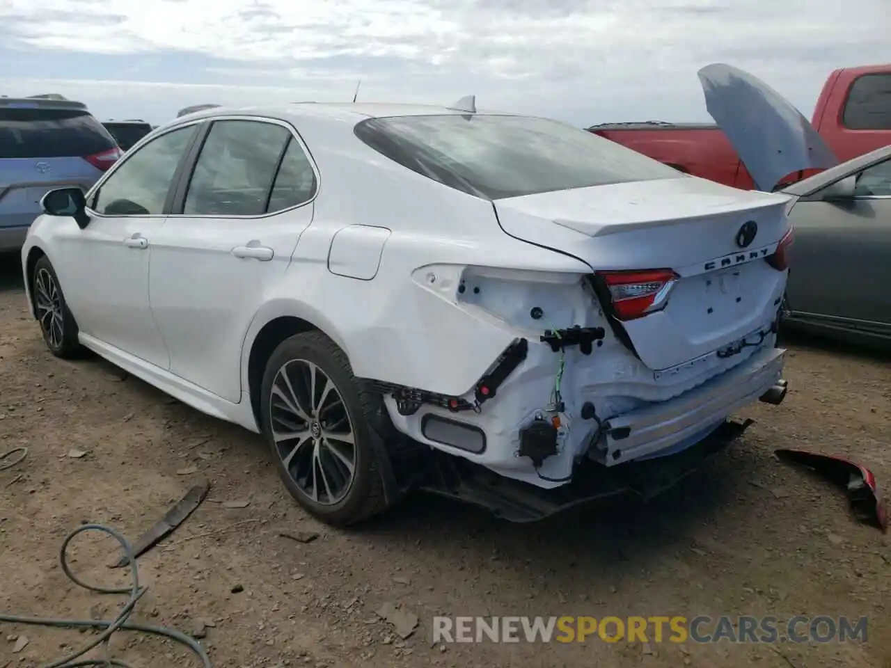 3 Photograph of a damaged car 4T1J11AK7LU896460 TOYOTA CAMRY 2020