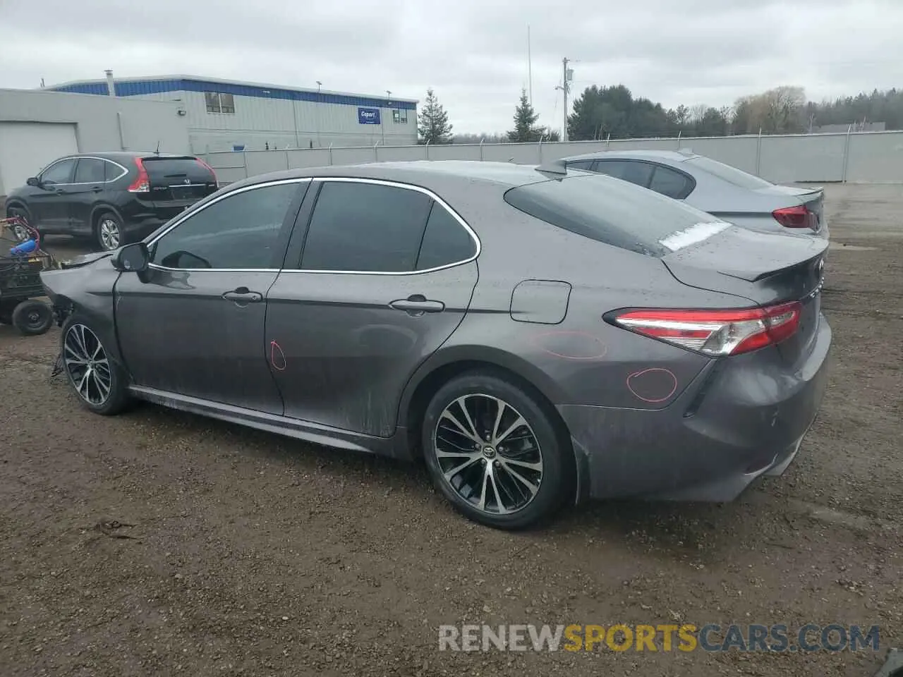 2 Photograph of a damaged car 4T1J11AK8LU939672 TOYOTA CAMRY 2020