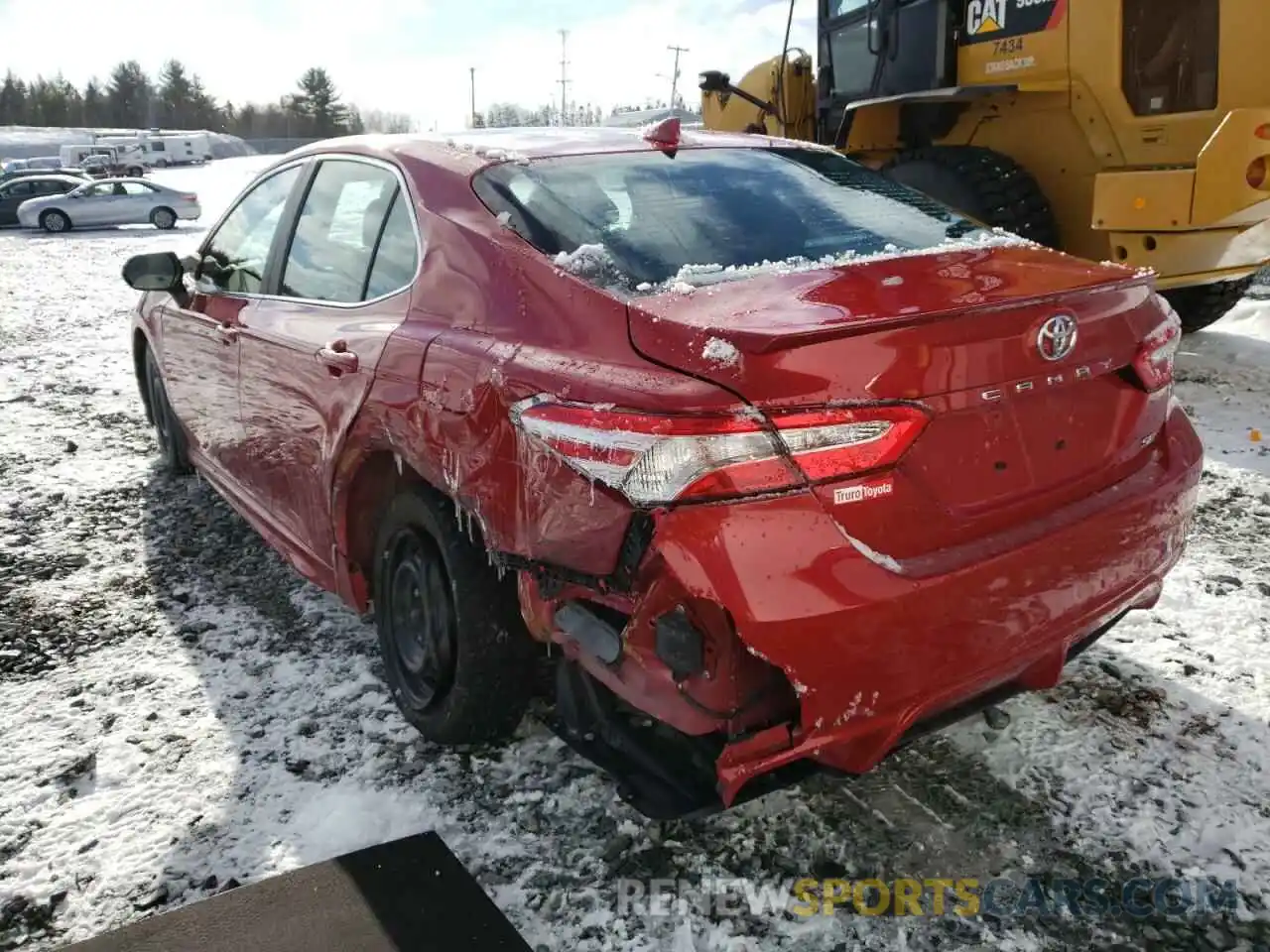 3 Photograph of a damaged car 4T1J11AKXLU318210 TOYOTA CAMRY 2020