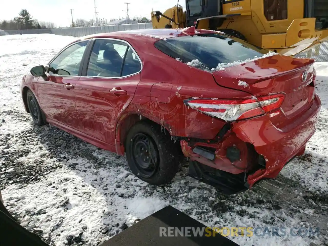 9 Photograph of a damaged car 4T1J11AKXLU318210 TOYOTA CAMRY 2020