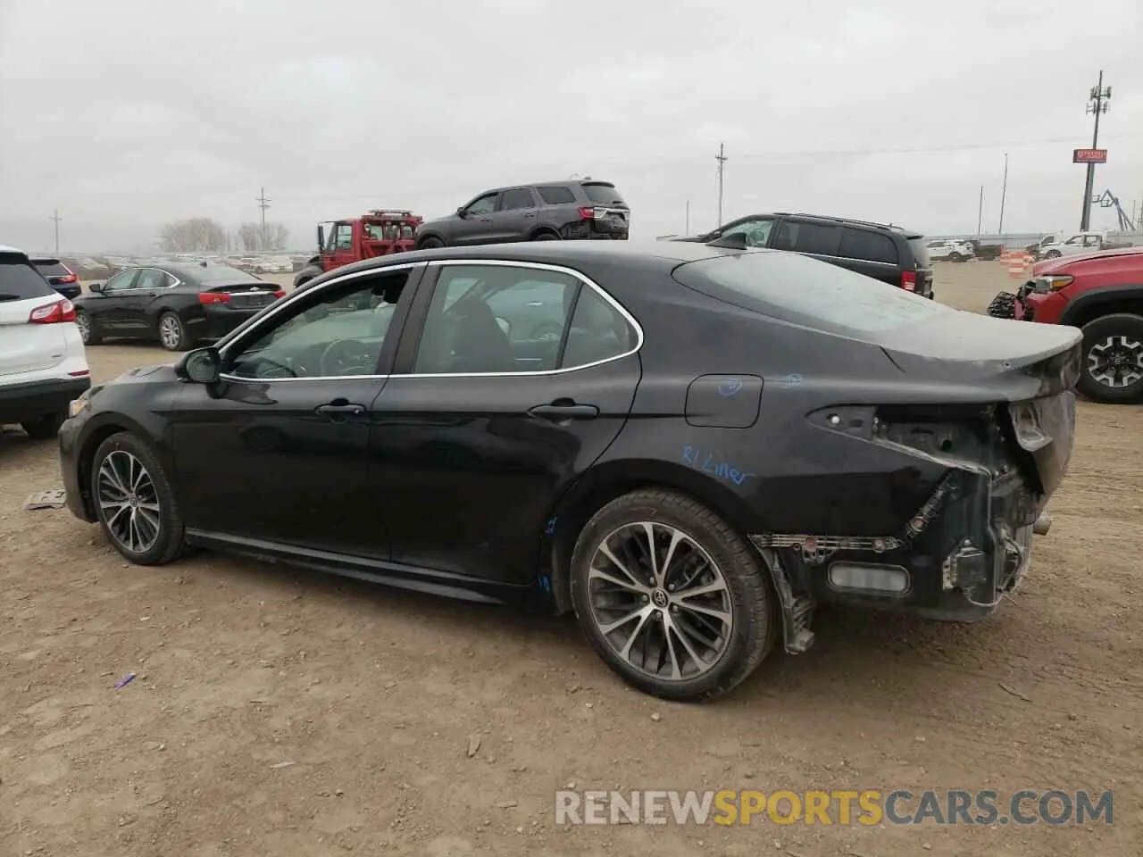 2 Photograph of a damaged car 4T1J11BK2LU004212 TOYOTA CAMRY 2020
