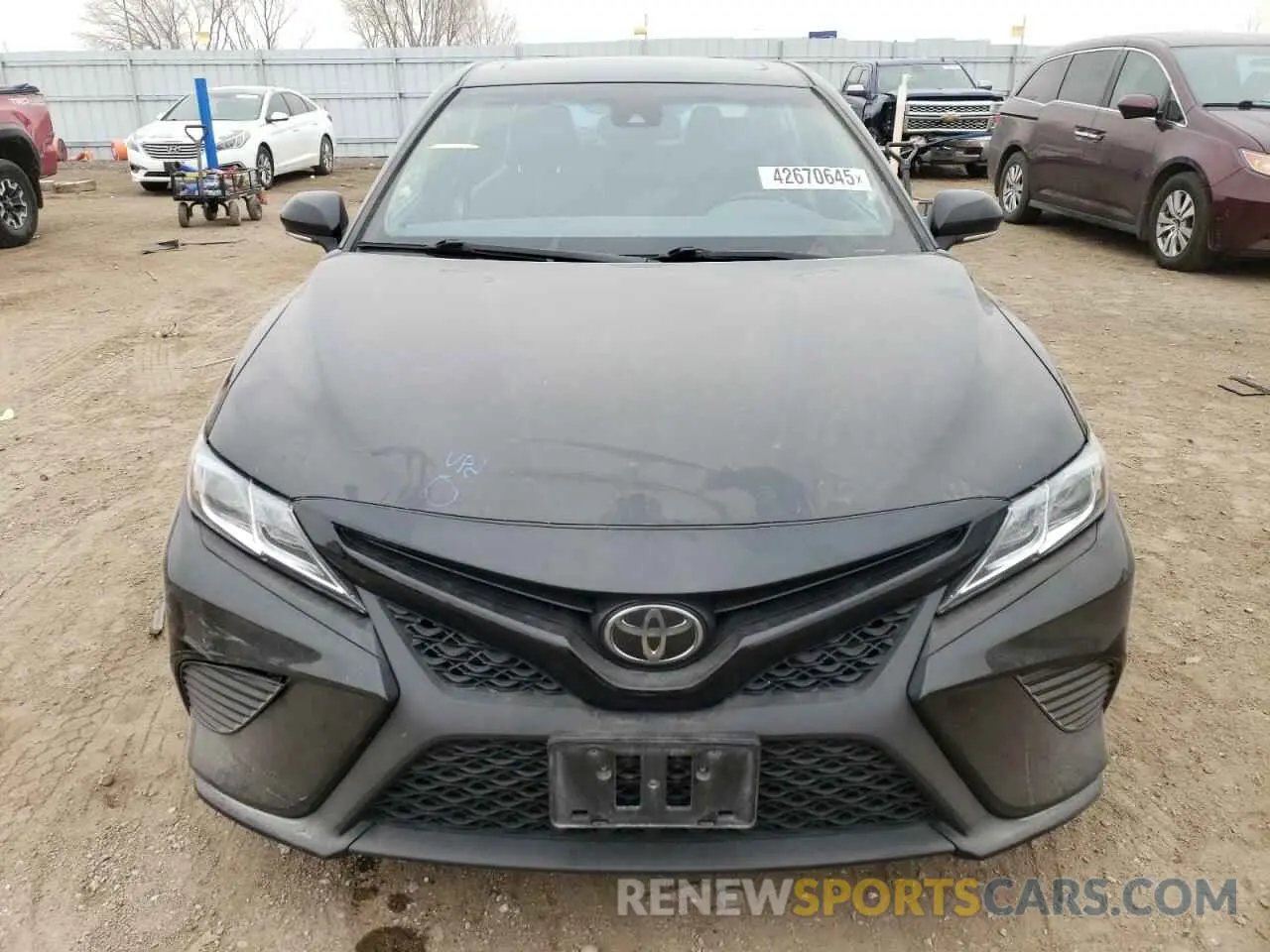 5 Photograph of a damaged car 4T1J11BK2LU004212 TOYOTA CAMRY 2020