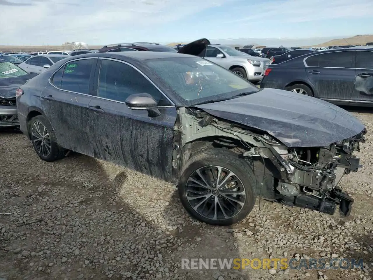 4 Photograph of a damaged car 4T1J11BK7LU001855 TOYOTA CAMRY 2020
