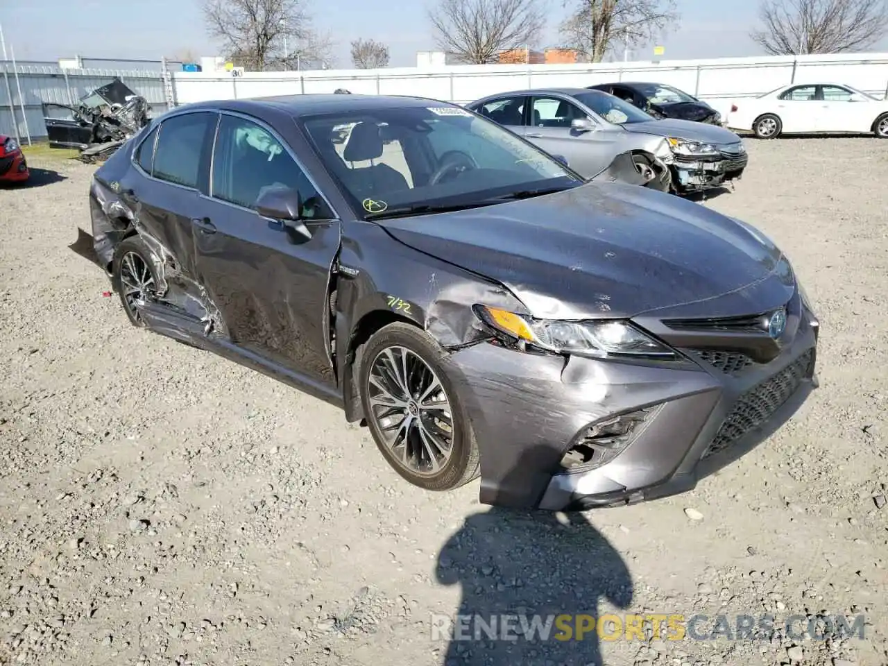 1 Photograph of a damaged car 4T1J31AK0LU534903 TOYOTA CAMRY 2020