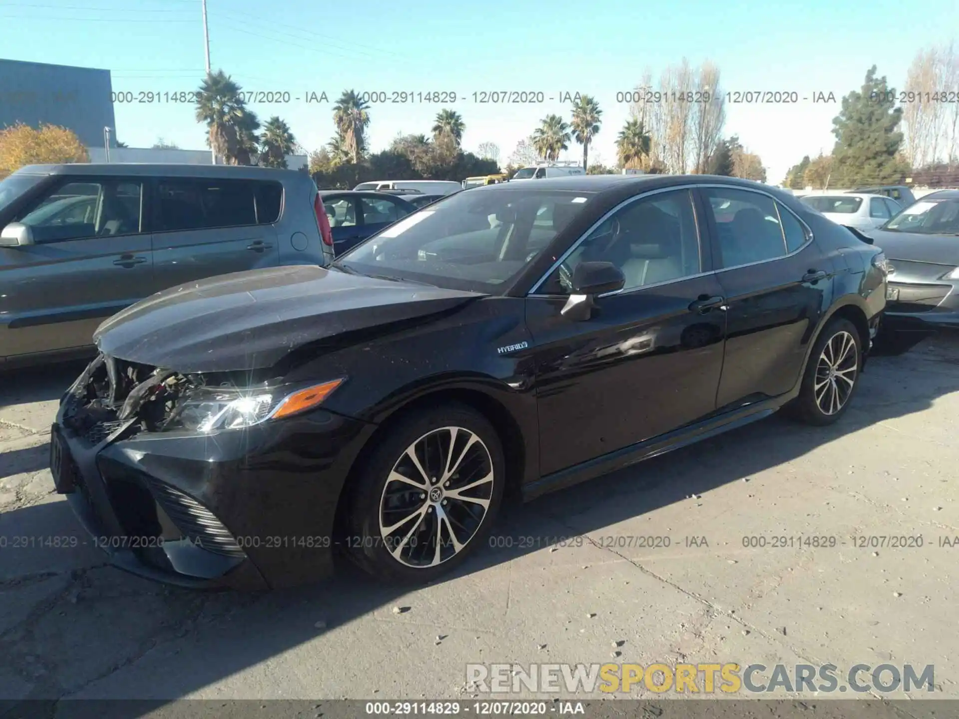 2 Photograph of a damaged car 4T1J31AK5LU521533 TOYOTA CAMRY 2020