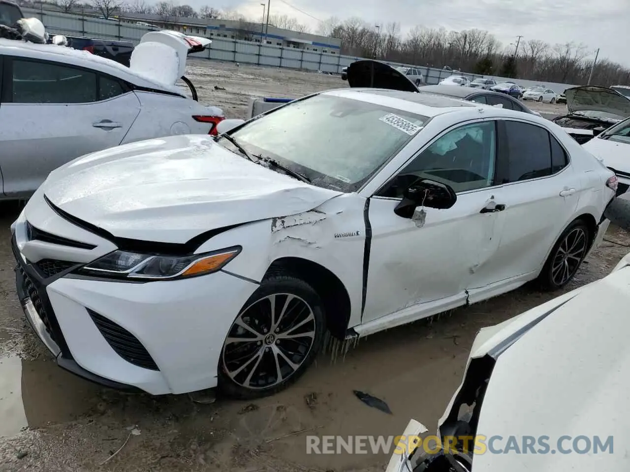 1 Photograph of a damaged car 4T1J31AK8LU014223 TOYOTA CAMRY 2020