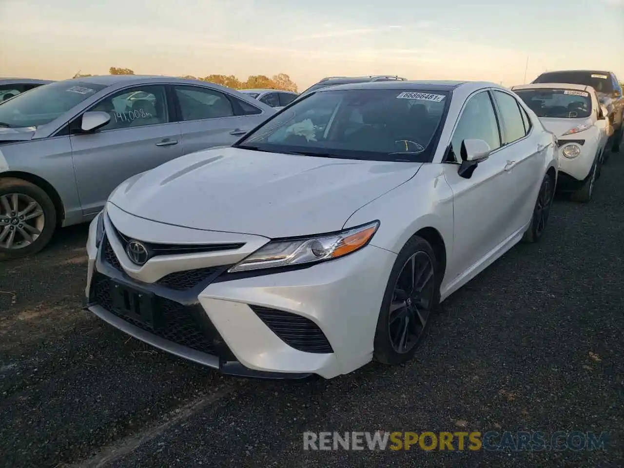 2 Photograph of a damaged car 4T1K61AK0LU318108 TOYOTA CAMRY 2020