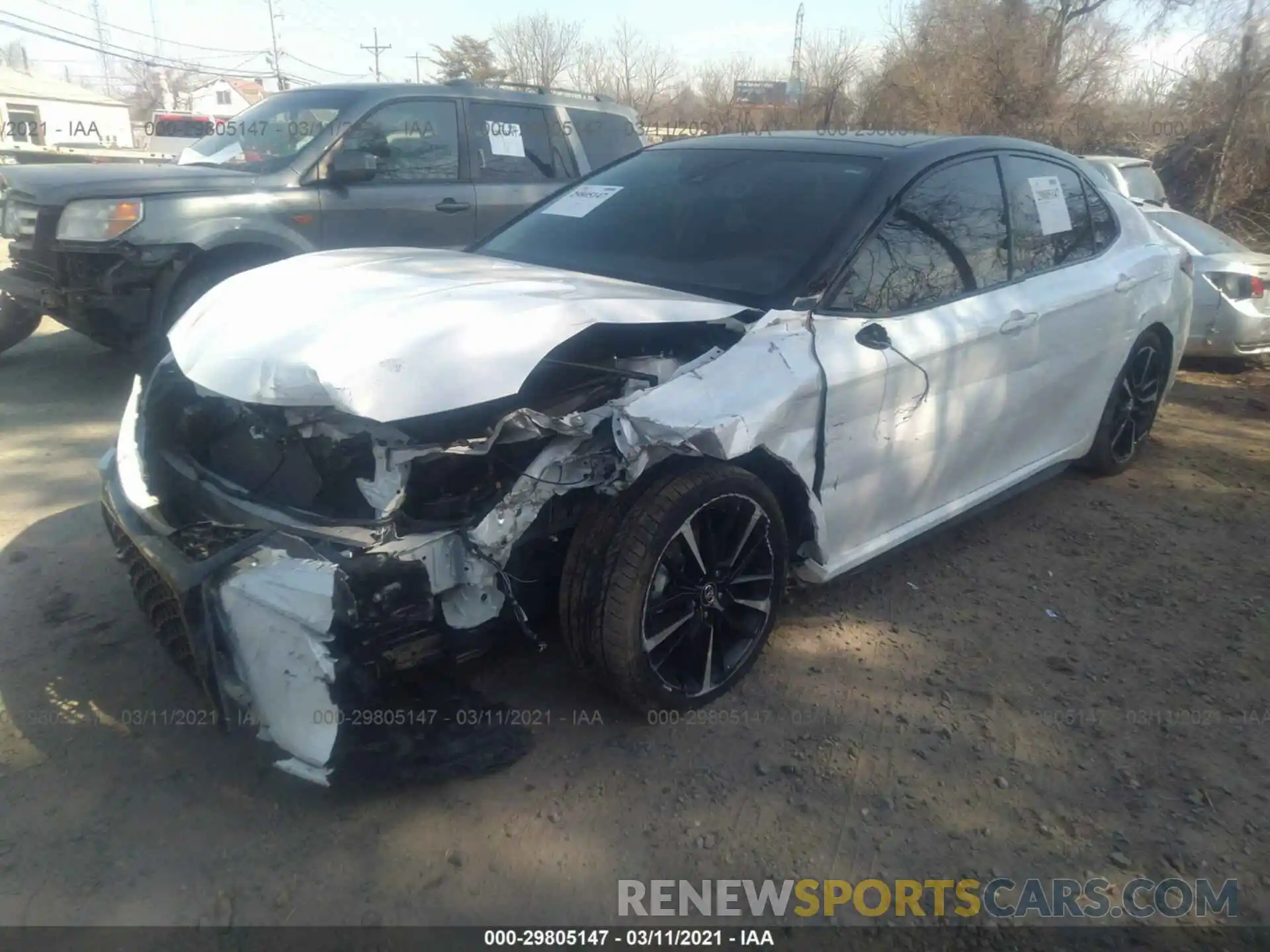 6 Photograph of a damaged car 4T1K61AK0LU341663 TOYOTA CAMRY 2020