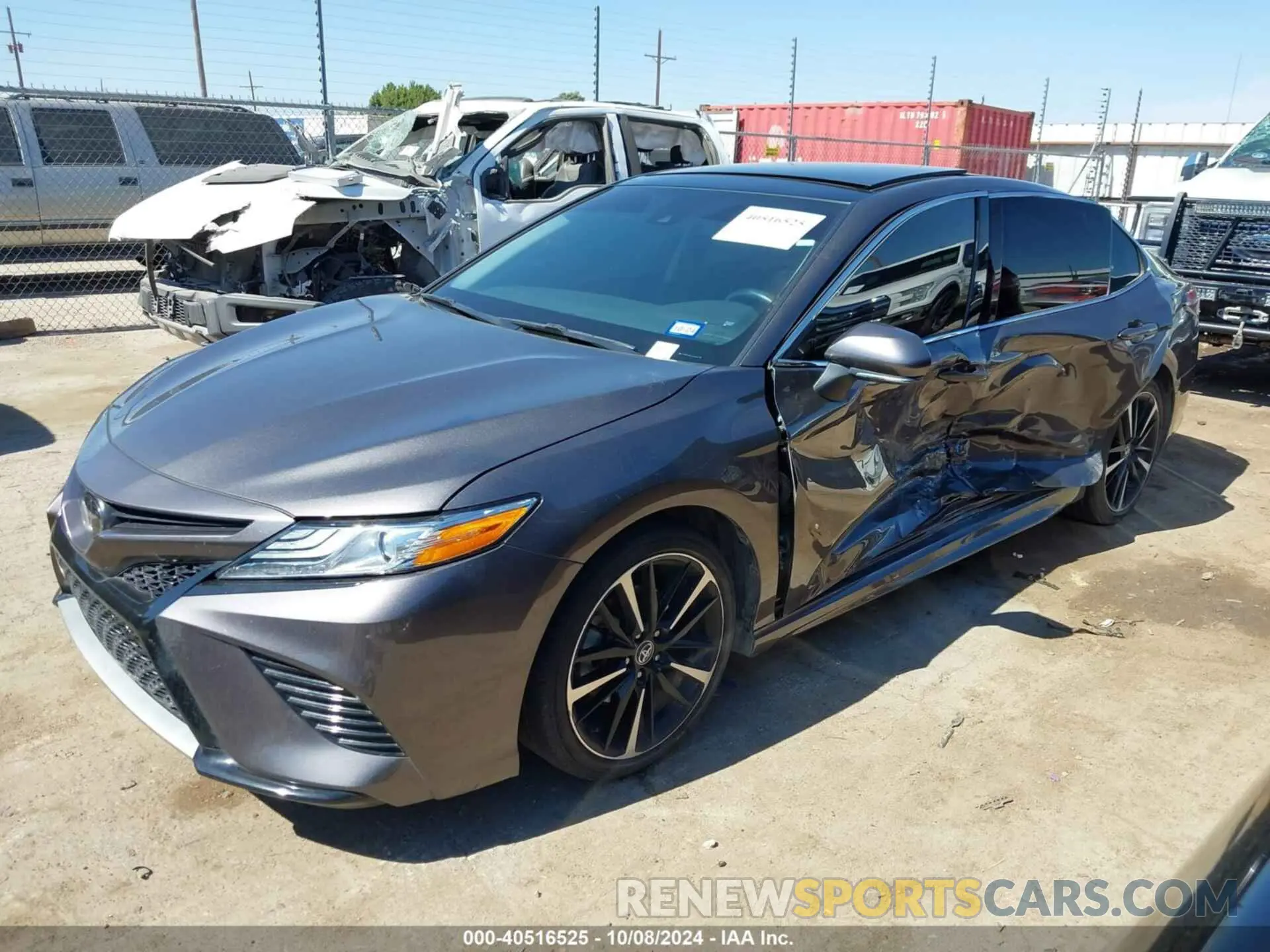 2 Photograph of a damaged car 4T1K61AK0LU355501 TOYOTA CAMRY 2020