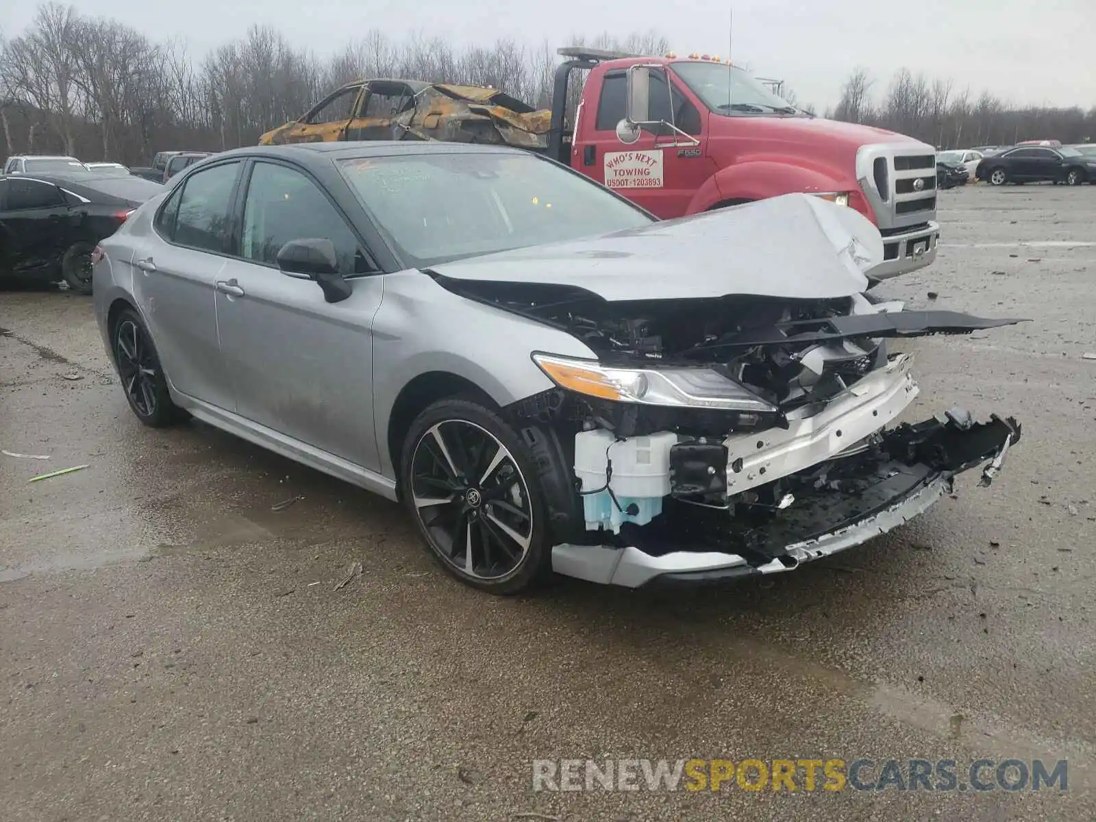 1 Photograph of a damaged car 4T1K61AK0LU394220 TOYOTA CAMRY 2020