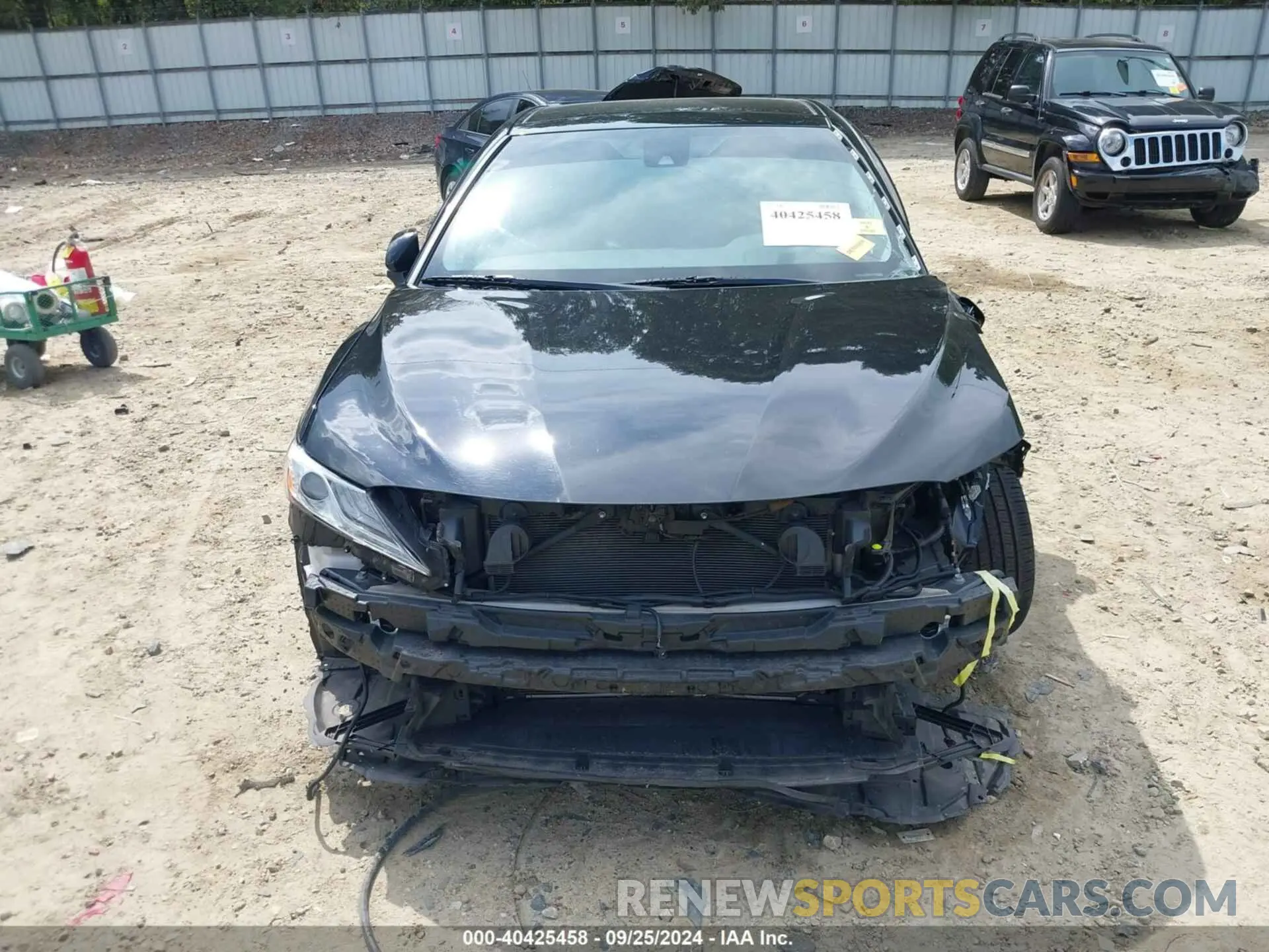 13 Photograph of a damaged car 4T1K61AK0LU501136 TOYOTA CAMRY 2020