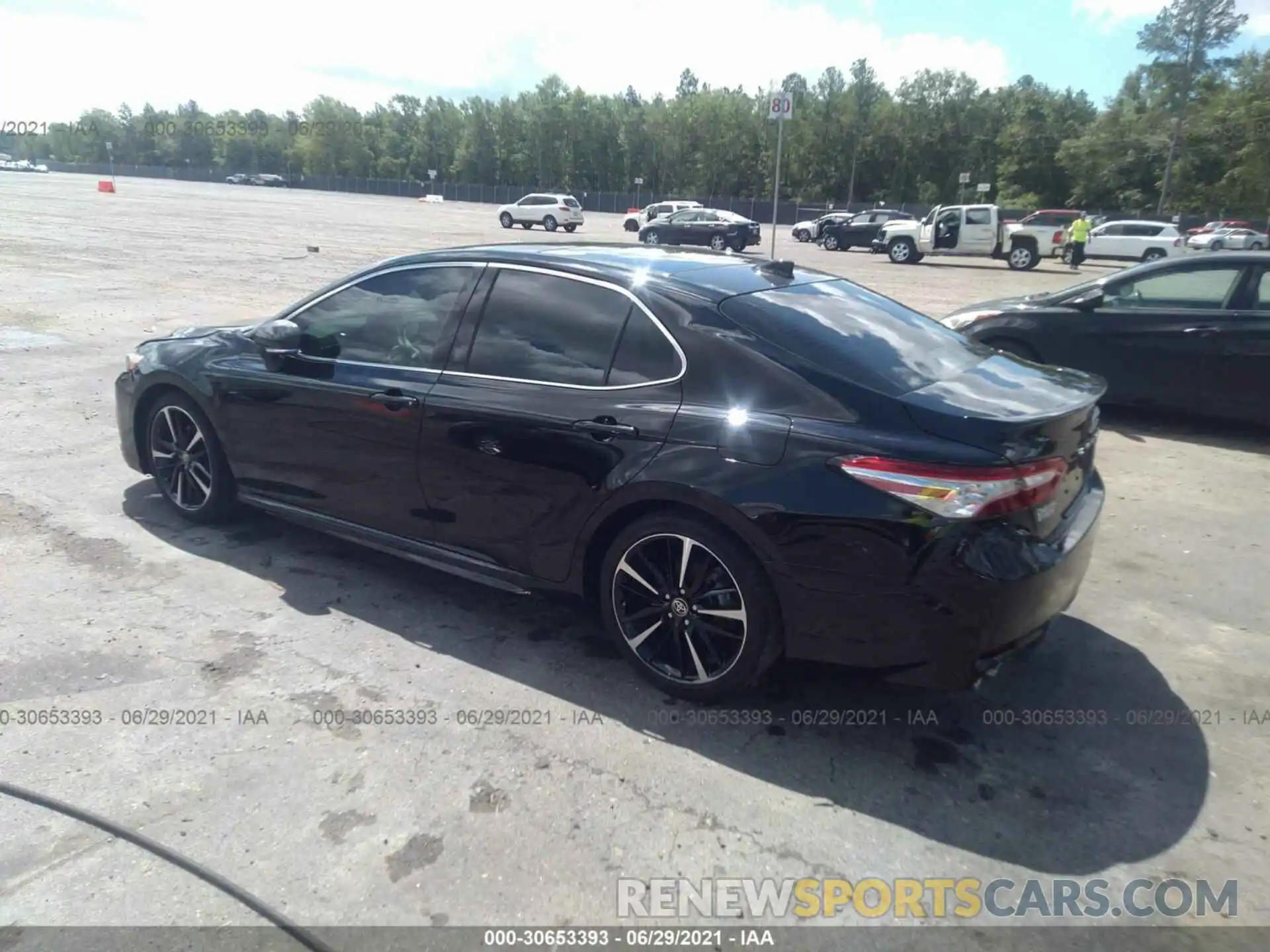 3 Photograph of a damaged car 4T1K61AK0LU506708 TOYOTA CAMRY 2020