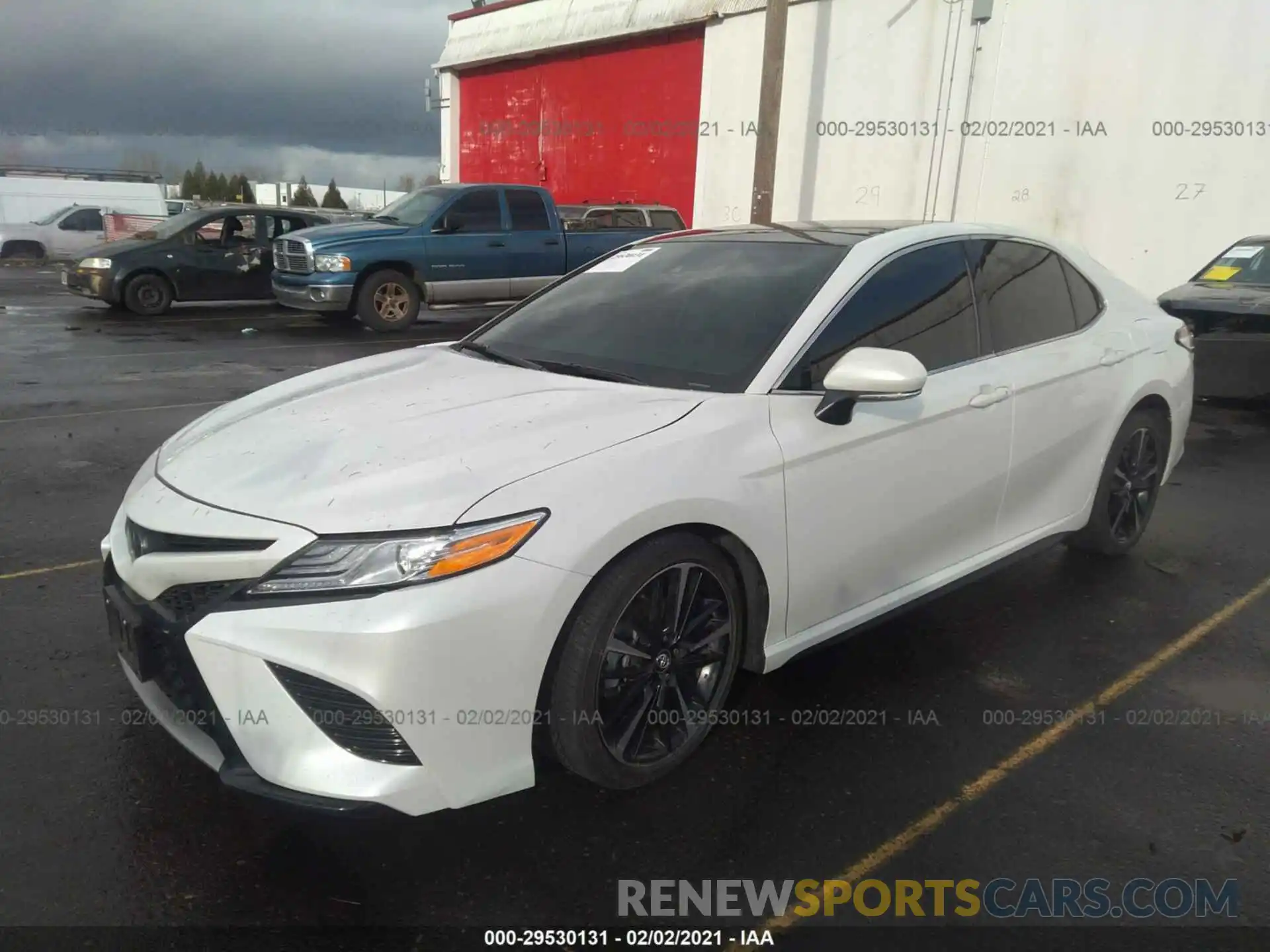 2 Photograph of a damaged car 4T1K61AK0LU860244 TOYOTA CAMRY 2020