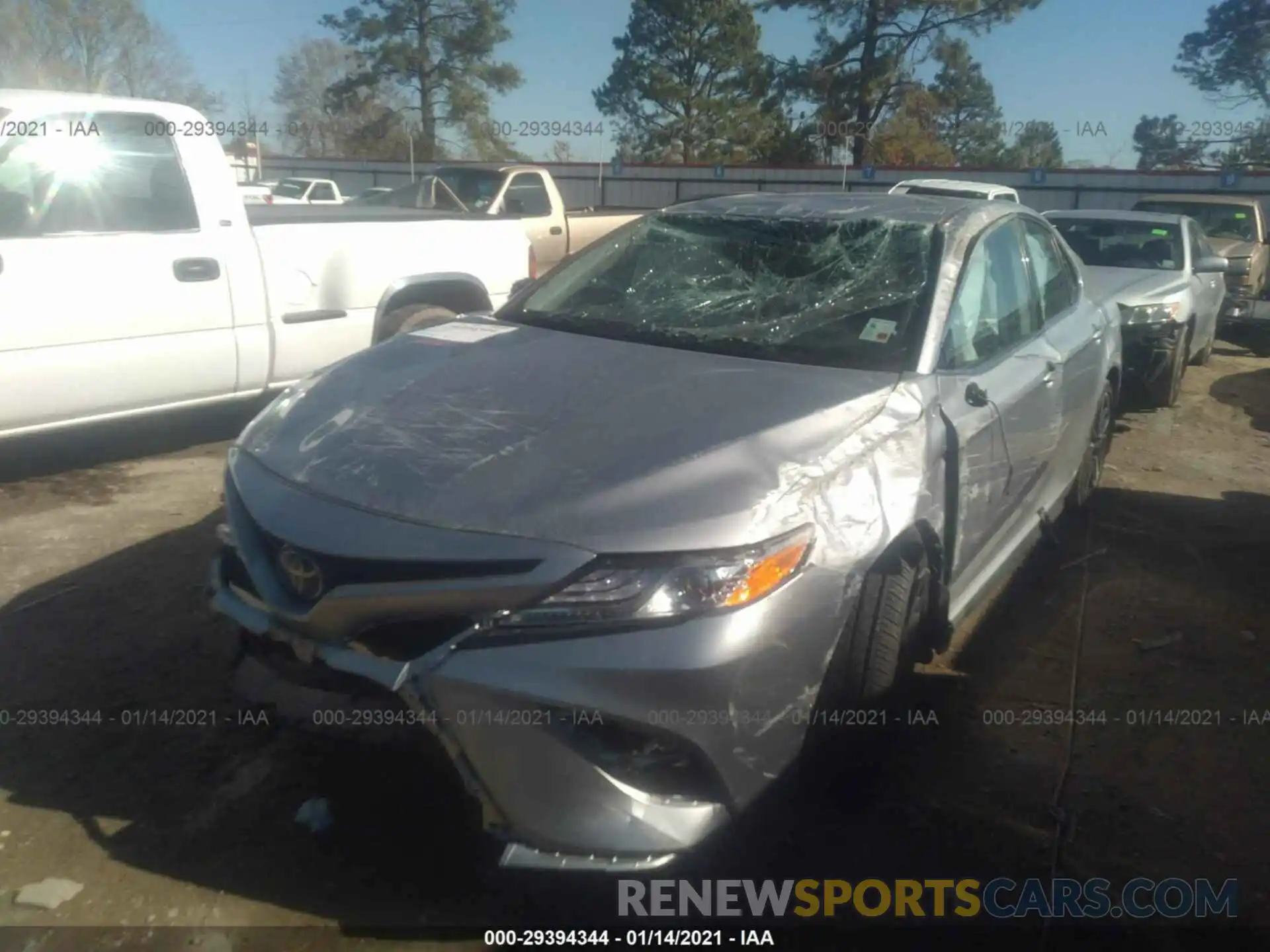 2 Photograph of a damaged car 4T1K61AK0LU937114 TOYOTA CAMRY 2020