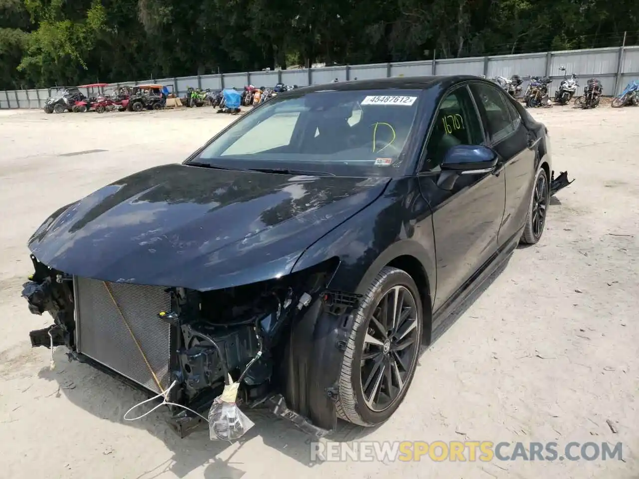 2 Photograph of a damaged car 4T1K61AK1LU312253 TOYOTA CAMRY 2020