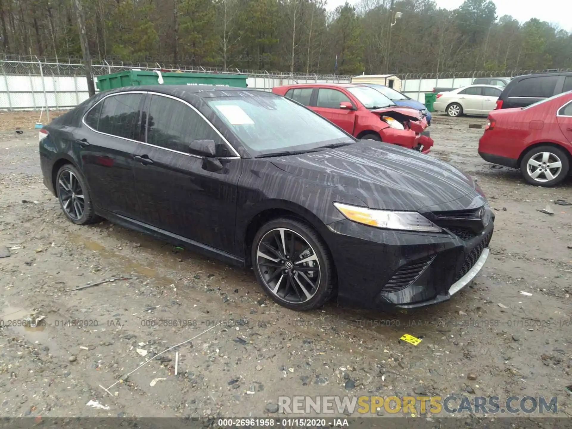 1 Photograph of a damaged car 4T1K61AK1LU314410 TOYOTA CAMRY 2020