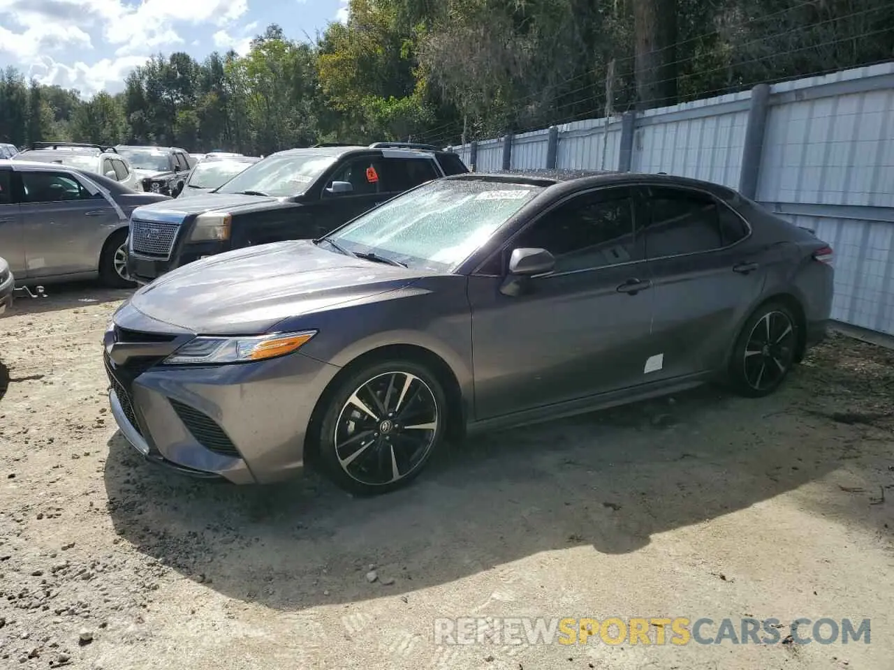 1 Photograph of a damaged car 4T1K61AK1LU378351 TOYOTA CAMRY 2020