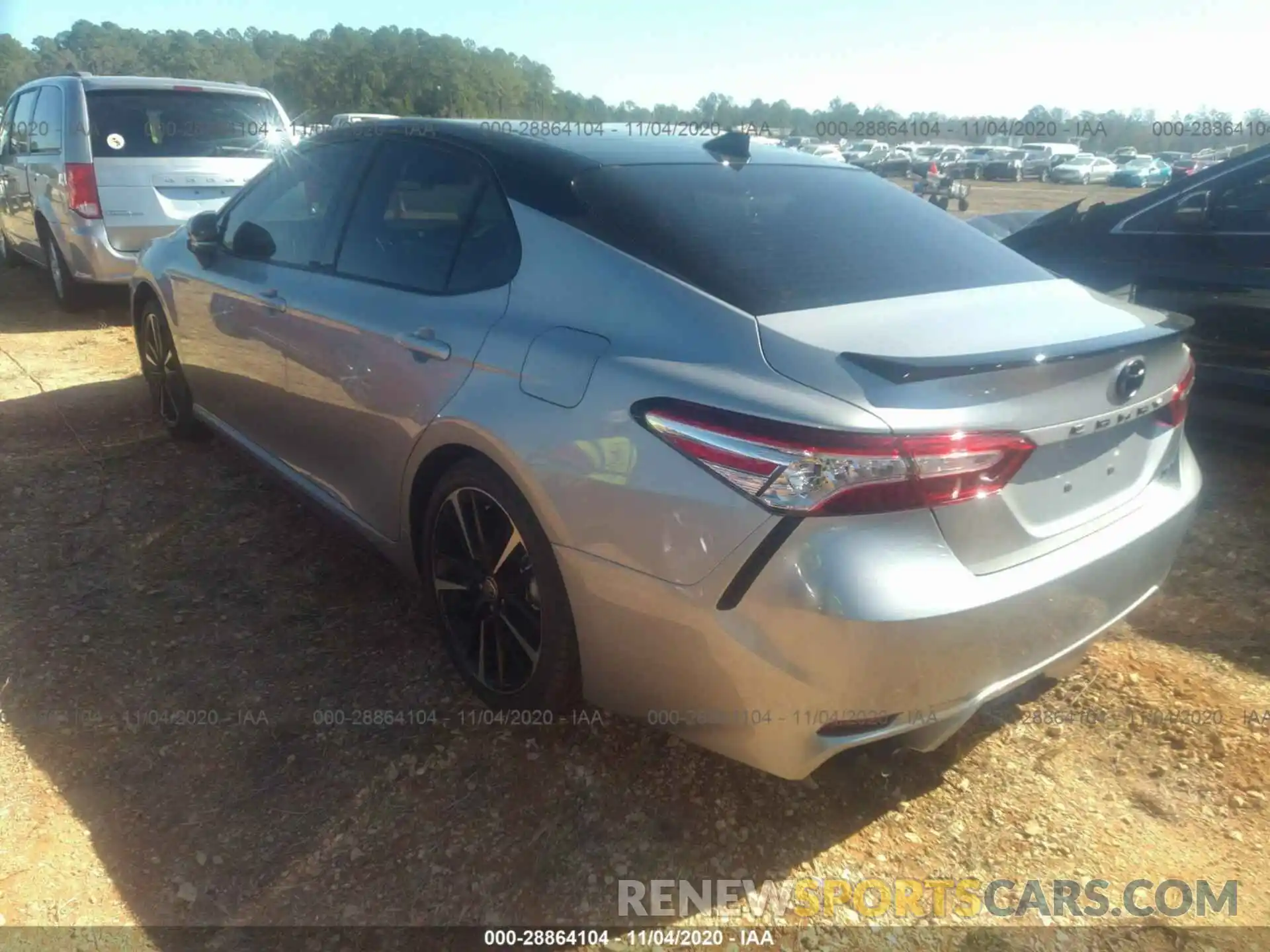 3 Photograph of a damaged car 4T1K61AK1LU383095 TOYOTA CAMRY 2020