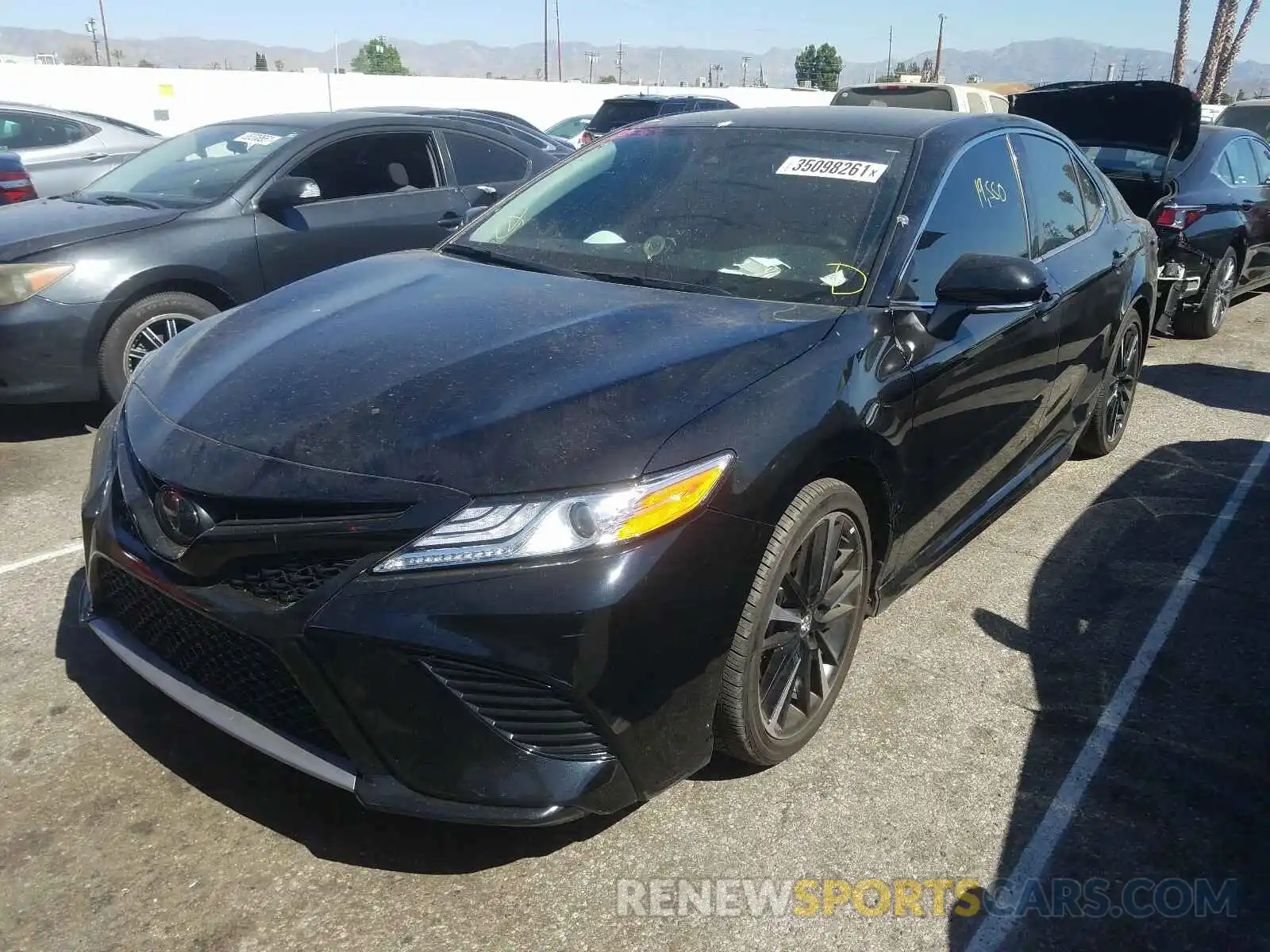 2 Photograph of a damaged car 4T1K61AK1LU858695 TOYOTA CAMRY 2020