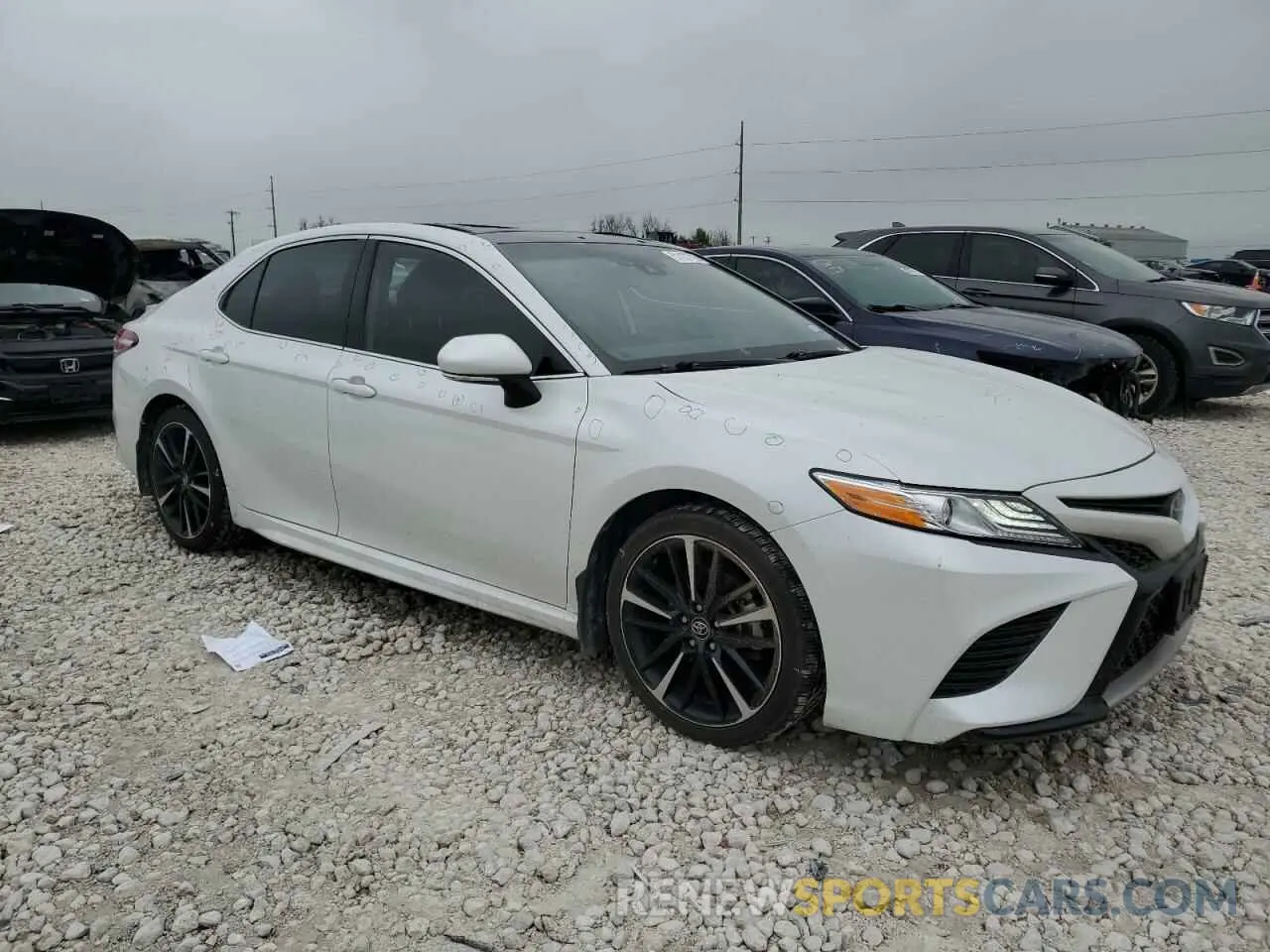 4 Photograph of a damaged car 4T1K61AK1LU862505 TOYOTA CAMRY 2020