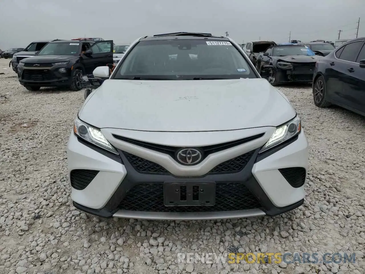5 Photograph of a damaged car 4T1K61AK1LU862505 TOYOTA CAMRY 2020