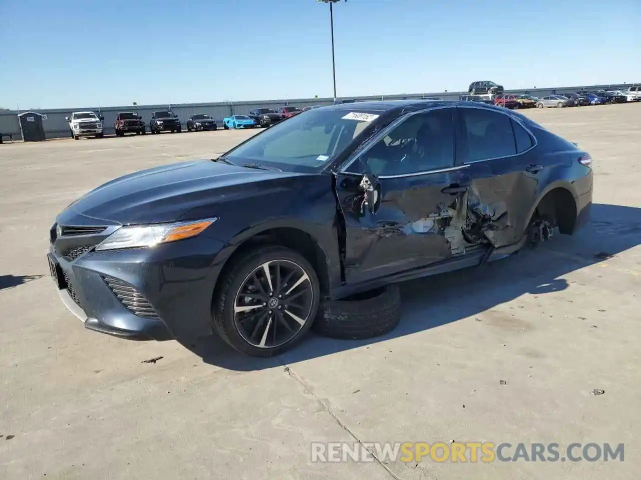 1 Photograph of a damaged car 4T1K61AK1LU883936 TOYOTA CAMRY 2020