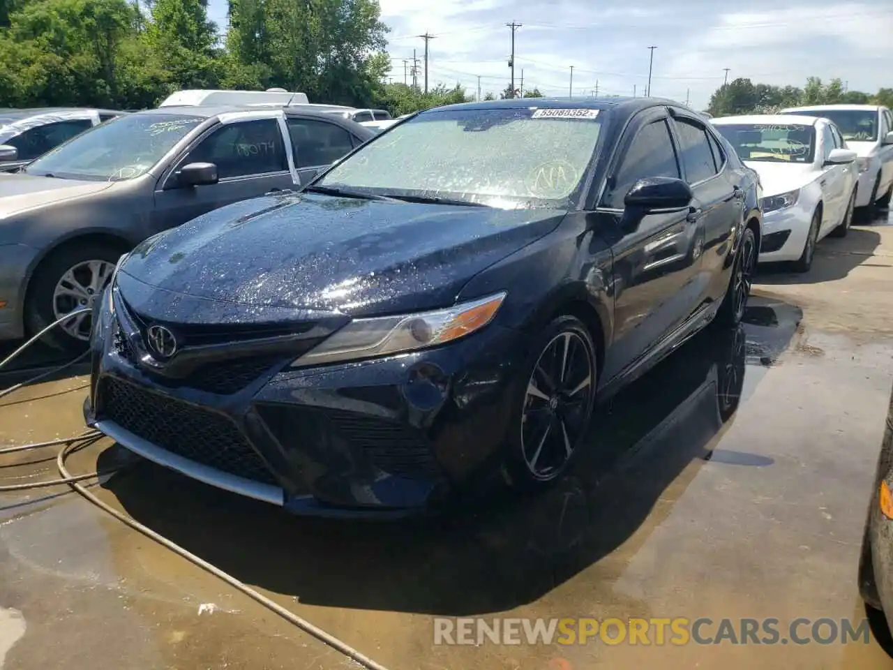 2 Photograph of a damaged car 4T1K61AK1LU900797 TOYOTA CAMRY 2020