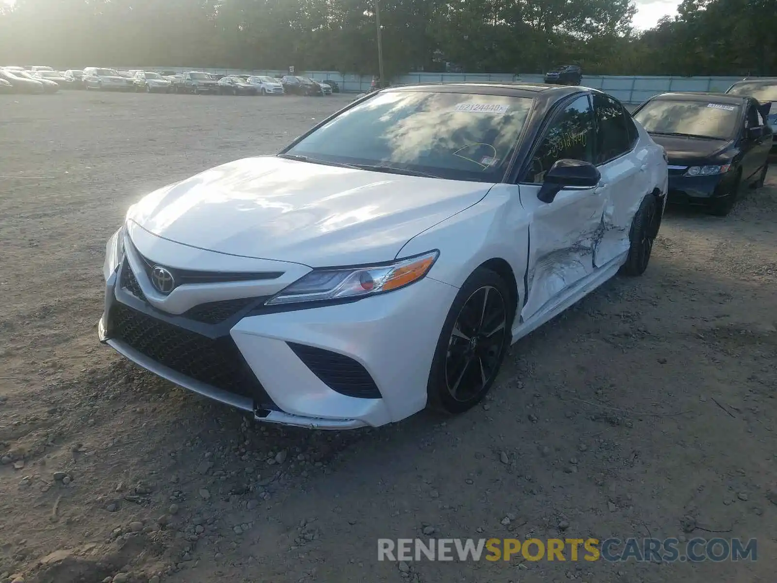 2 Photograph of a damaged car 4T1K61AK2LU310866 TOYOTA CAMRY 2020