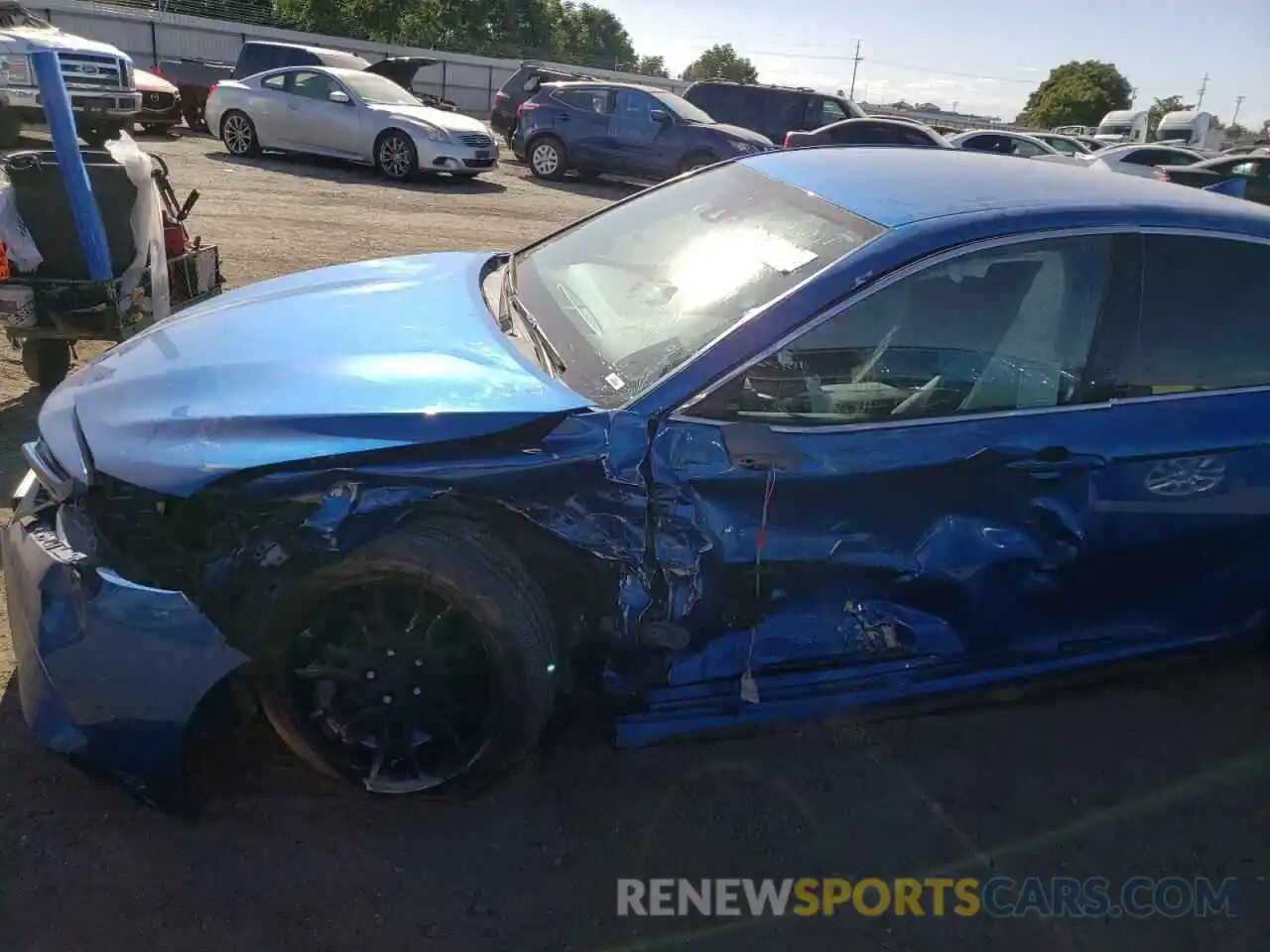 9 Photograph of a damaged car 4T1K61AK2LU319311 TOYOTA CAMRY 2020