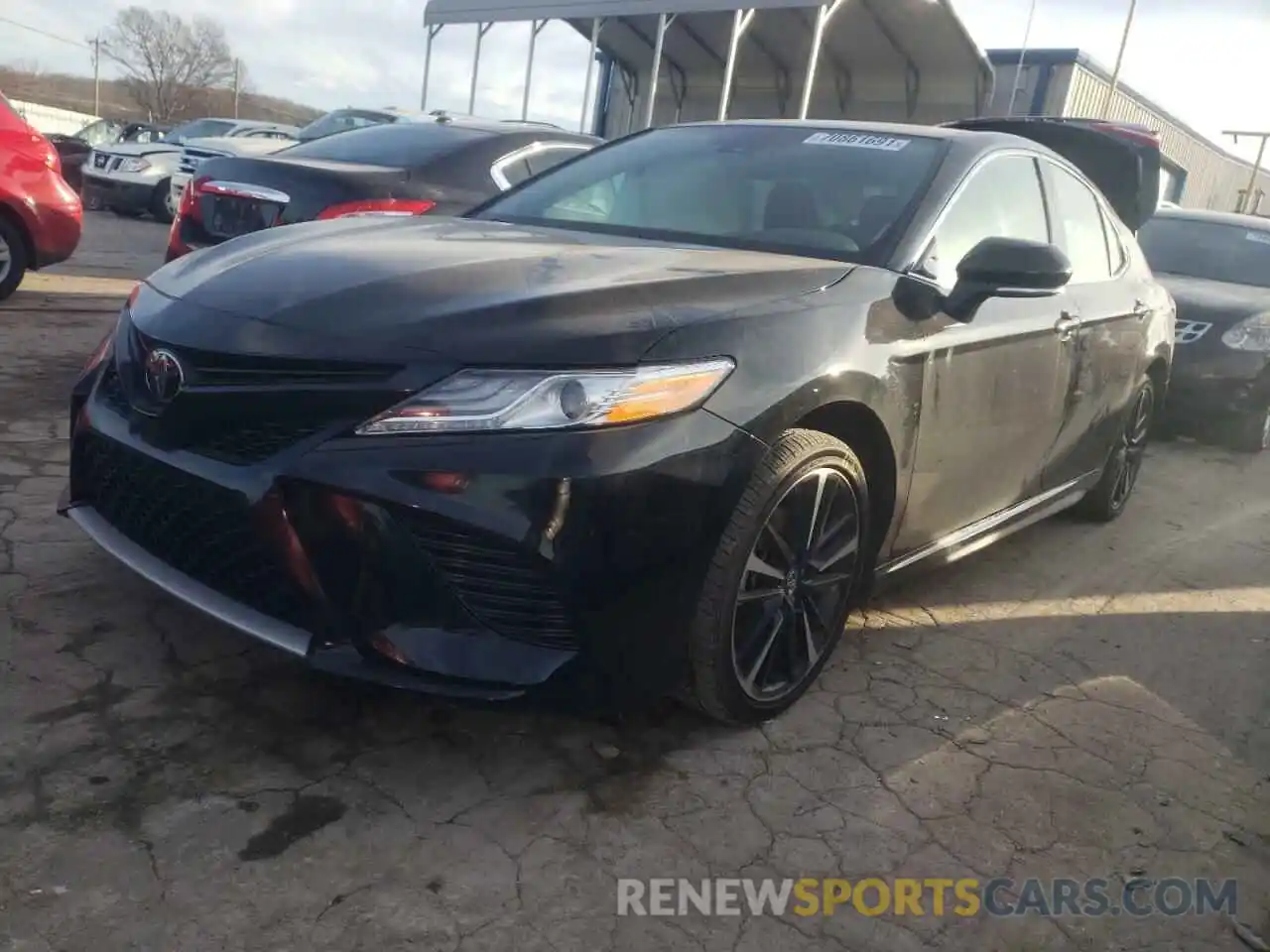 2 Photograph of a damaged car 4T1K61AK2LU321902 TOYOTA CAMRY 2020