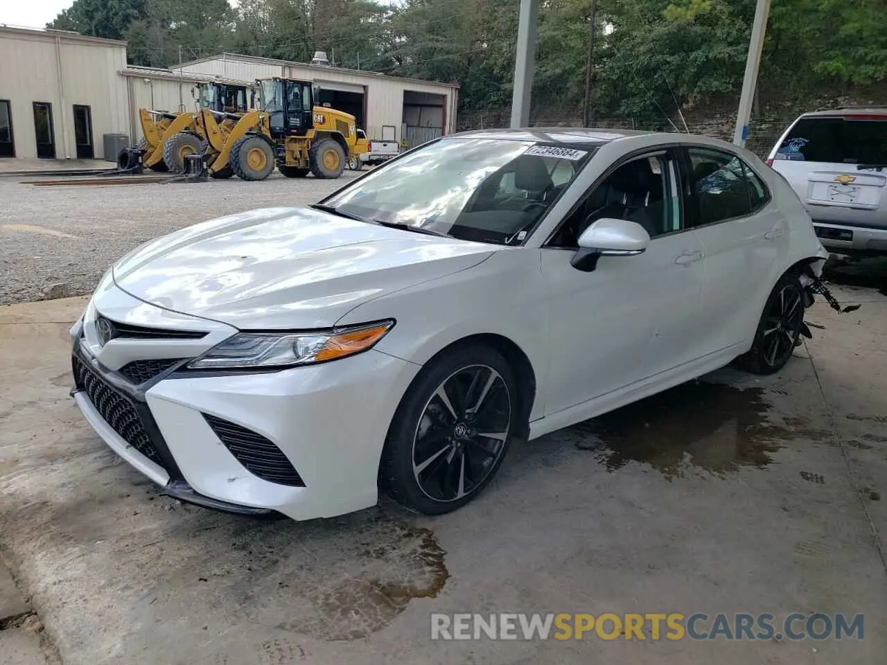 1 Photograph of a damaged car 4T1K61AK2LU349828 TOYOTA CAMRY 2020