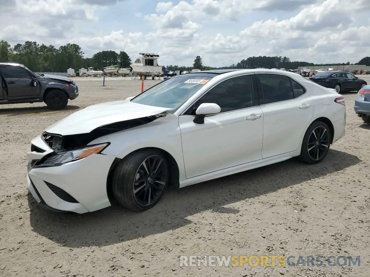 1 Photograph of a damaged car 4T1K61AK2LU356262 TOYOTA CAMRY 2020