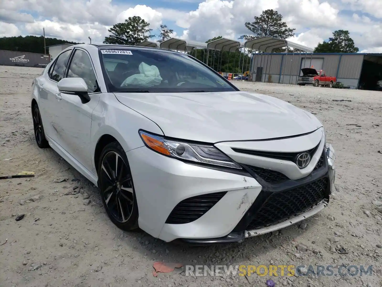 1 Photograph of a damaged car 4T1K61AK2LU384417 TOYOTA CAMRY 2020